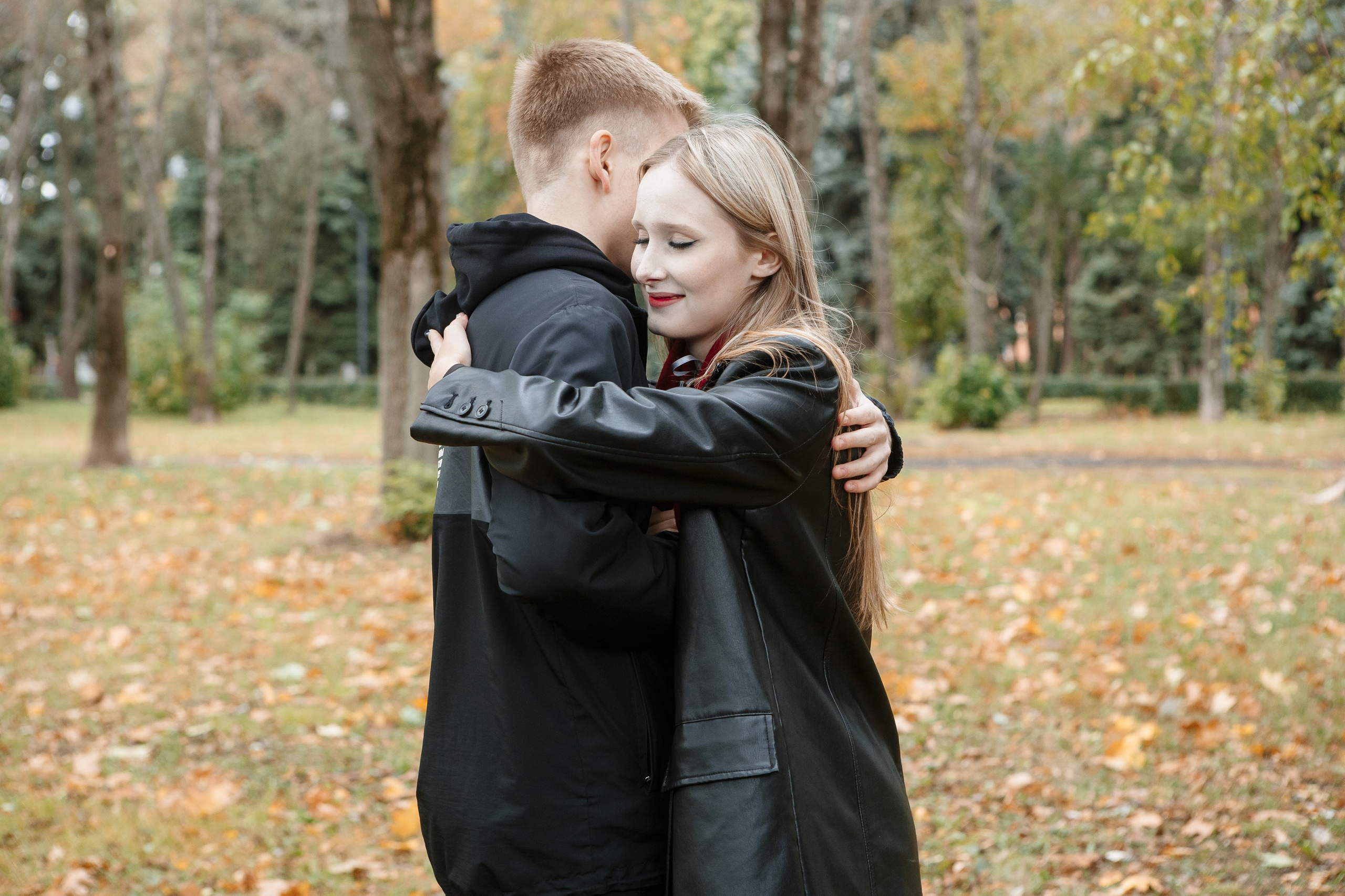 Осень Гимназия 12 11 А 2023. Свадебный и портретный Фотограф в Липецке Дмитрий Котюков