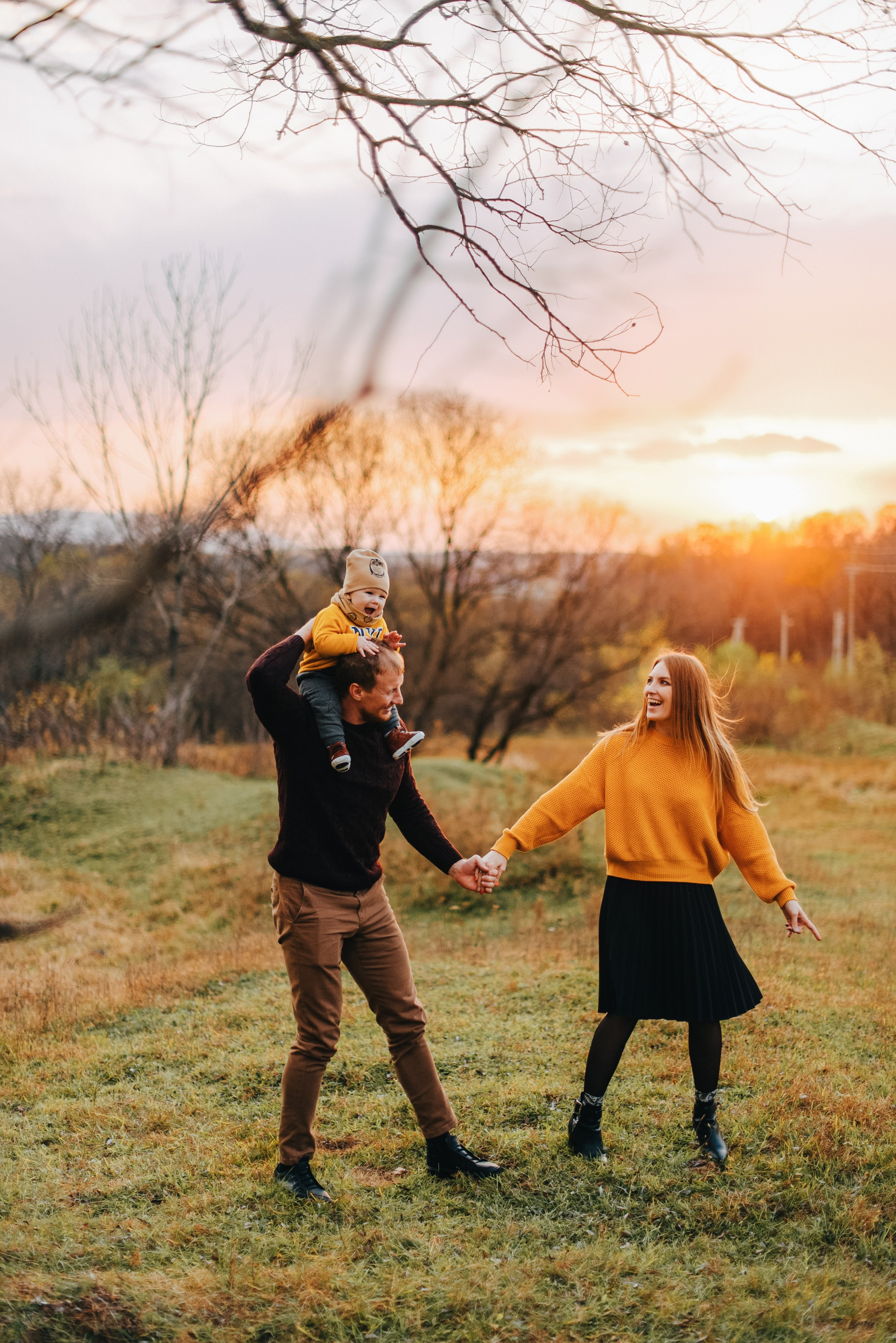 СОГРЕВАЮЩИЙ ЗАКАТ. Шашкова Вероника / Свадебный и семейный фотограф Москва и Ярославль