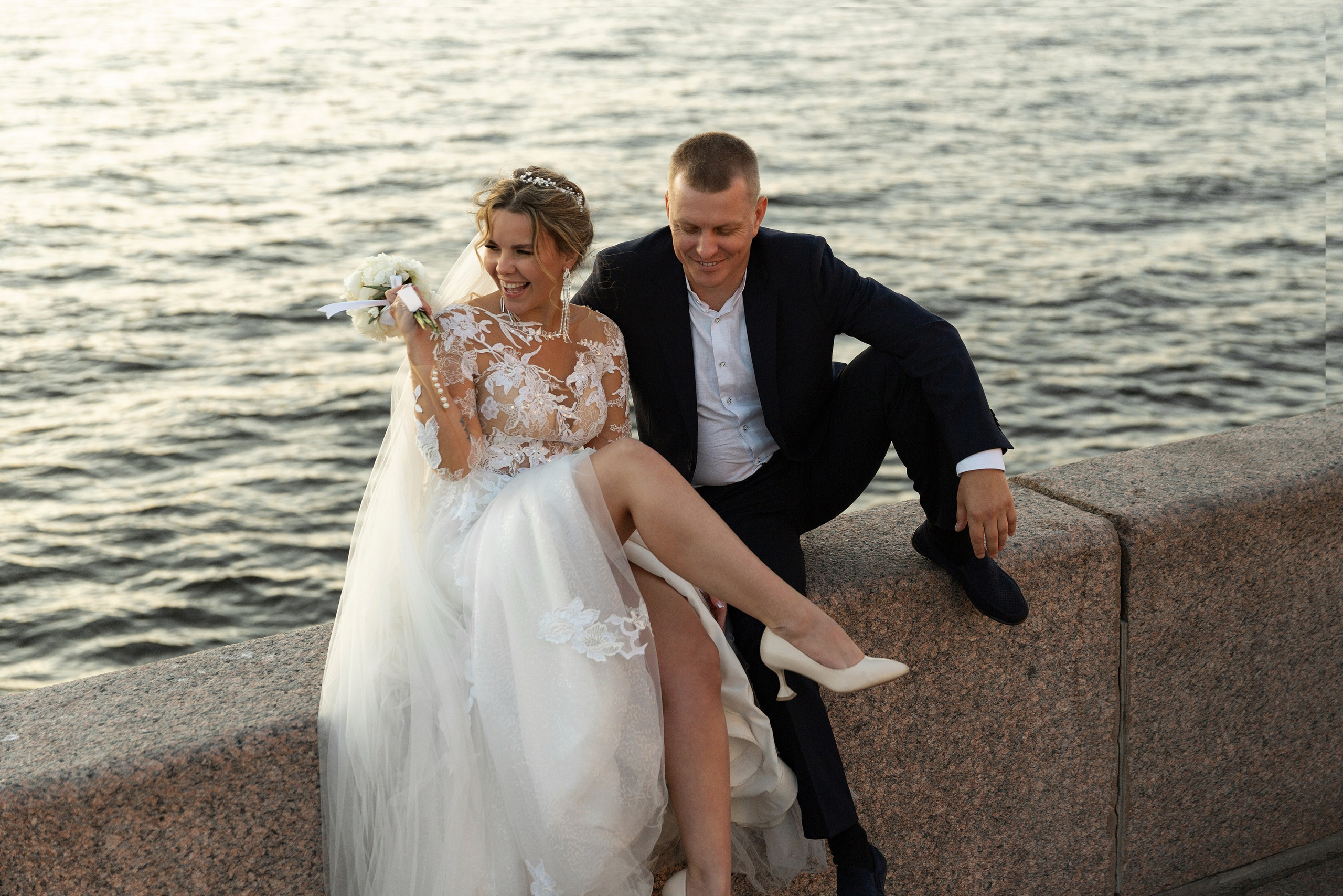 Свадебная съемка Юли и Юры. Свадебный и портретный фотограф в Санкт-Петербурге Надежда Чечулина