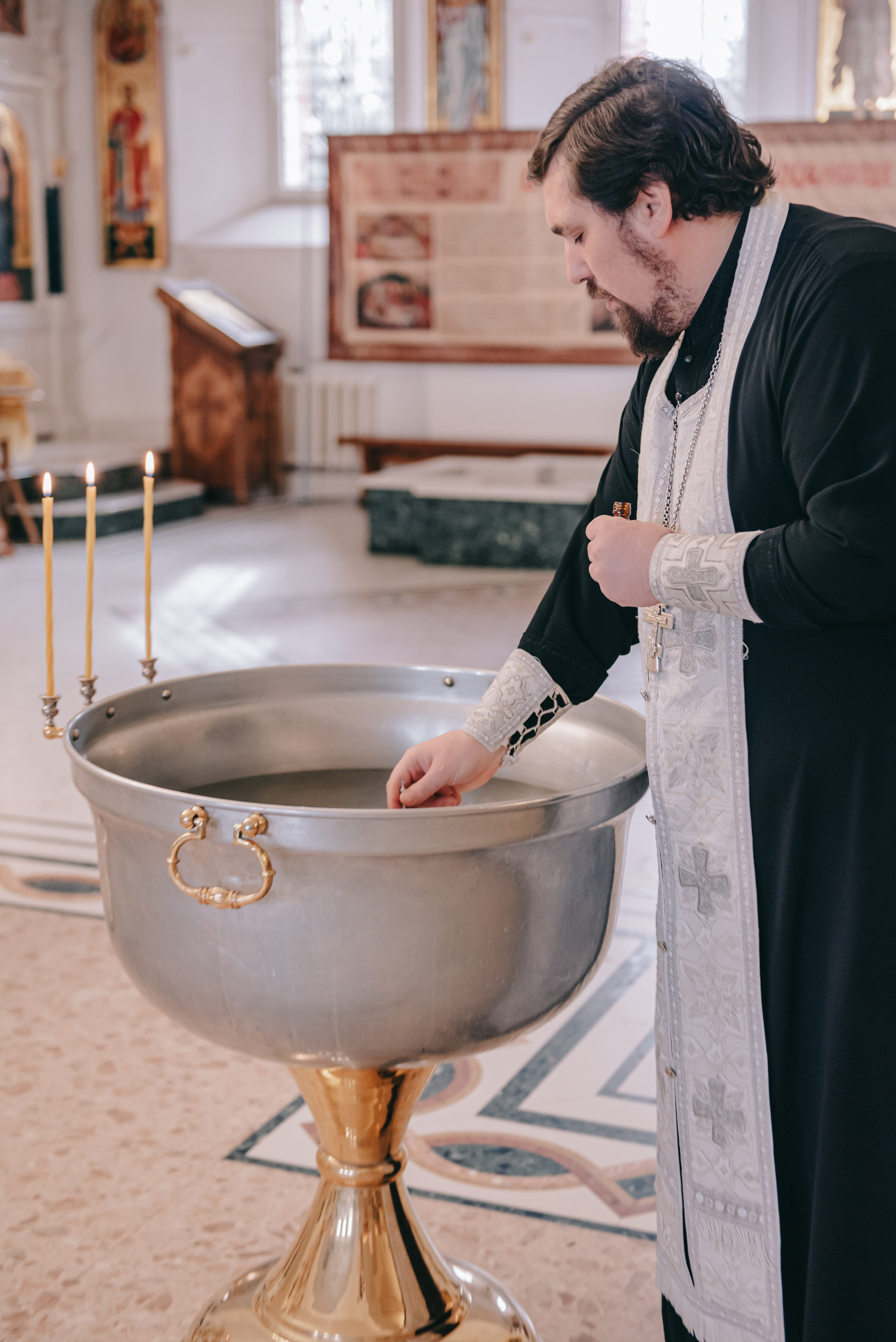 Крещение Варвары. Фотограф в Краснодаре Зеленкина Дарья