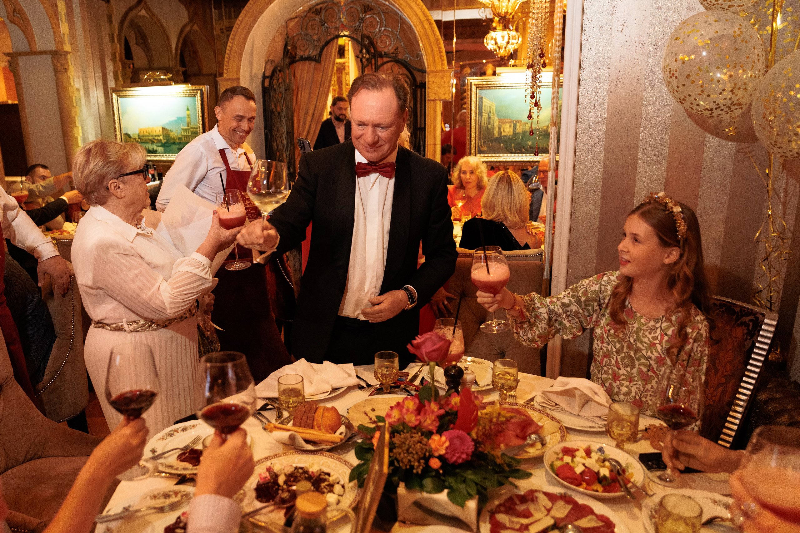 Юбилей Марины Путиловской. Репортажный Фотограф Александр Назаров. Москва и М.О