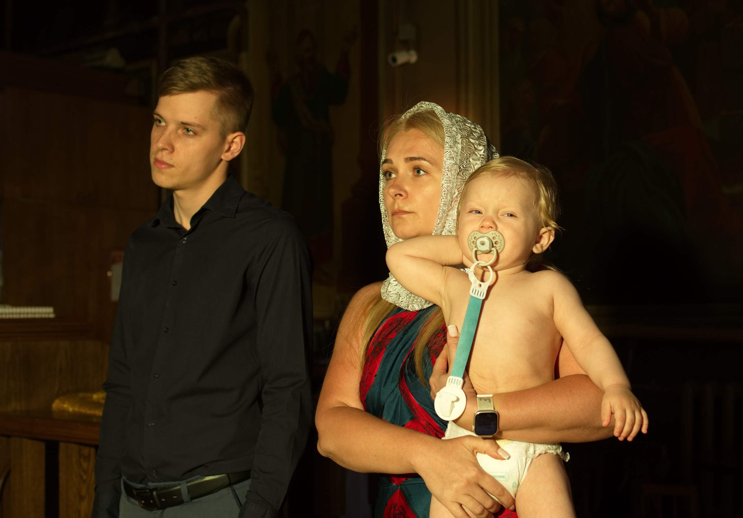 Крестины в Мячково. Семейный и детский фотограф Антон Зорин