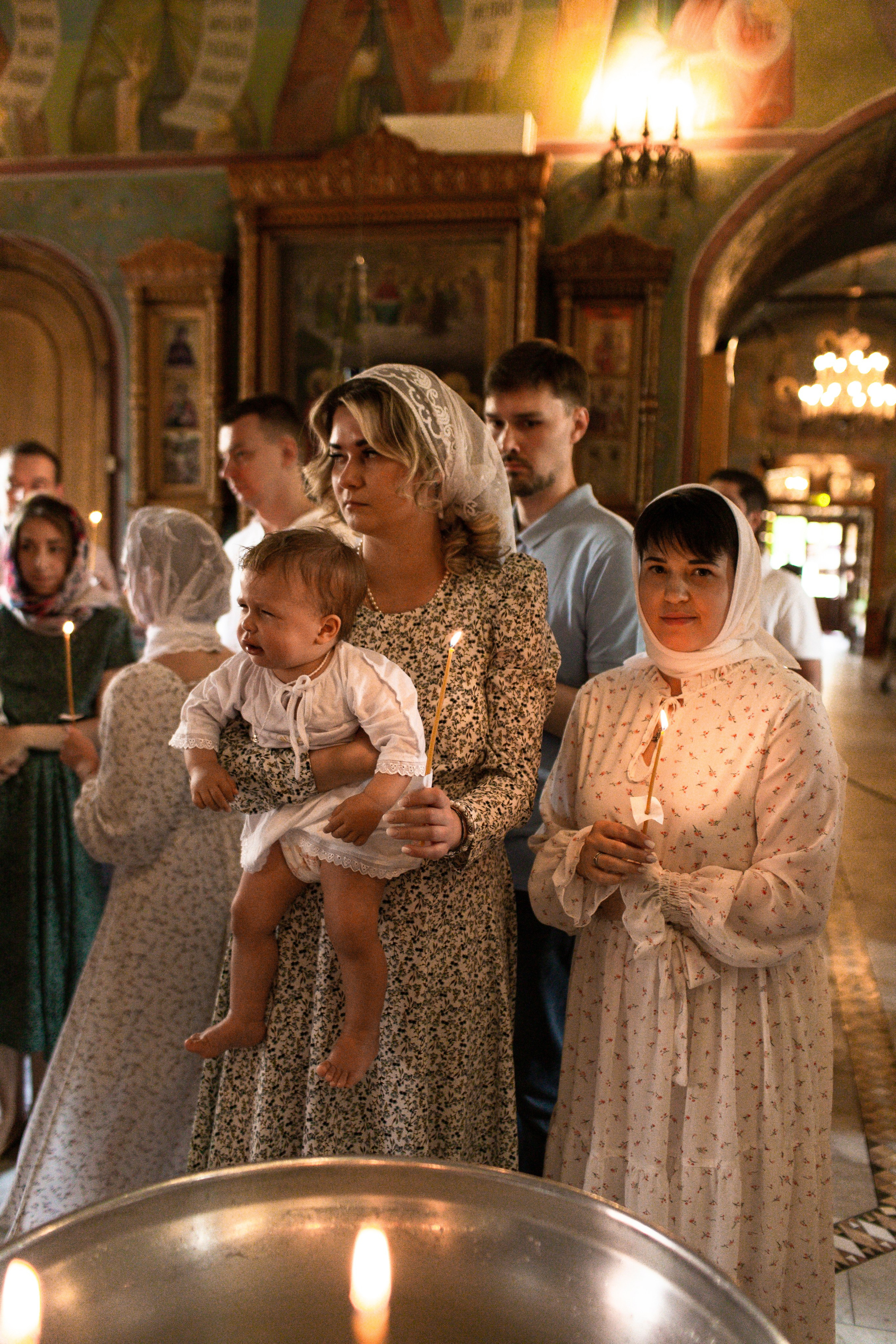 Крещение Алисы. Свадебный и Семейный фотограф в Москве Александра Вайпер