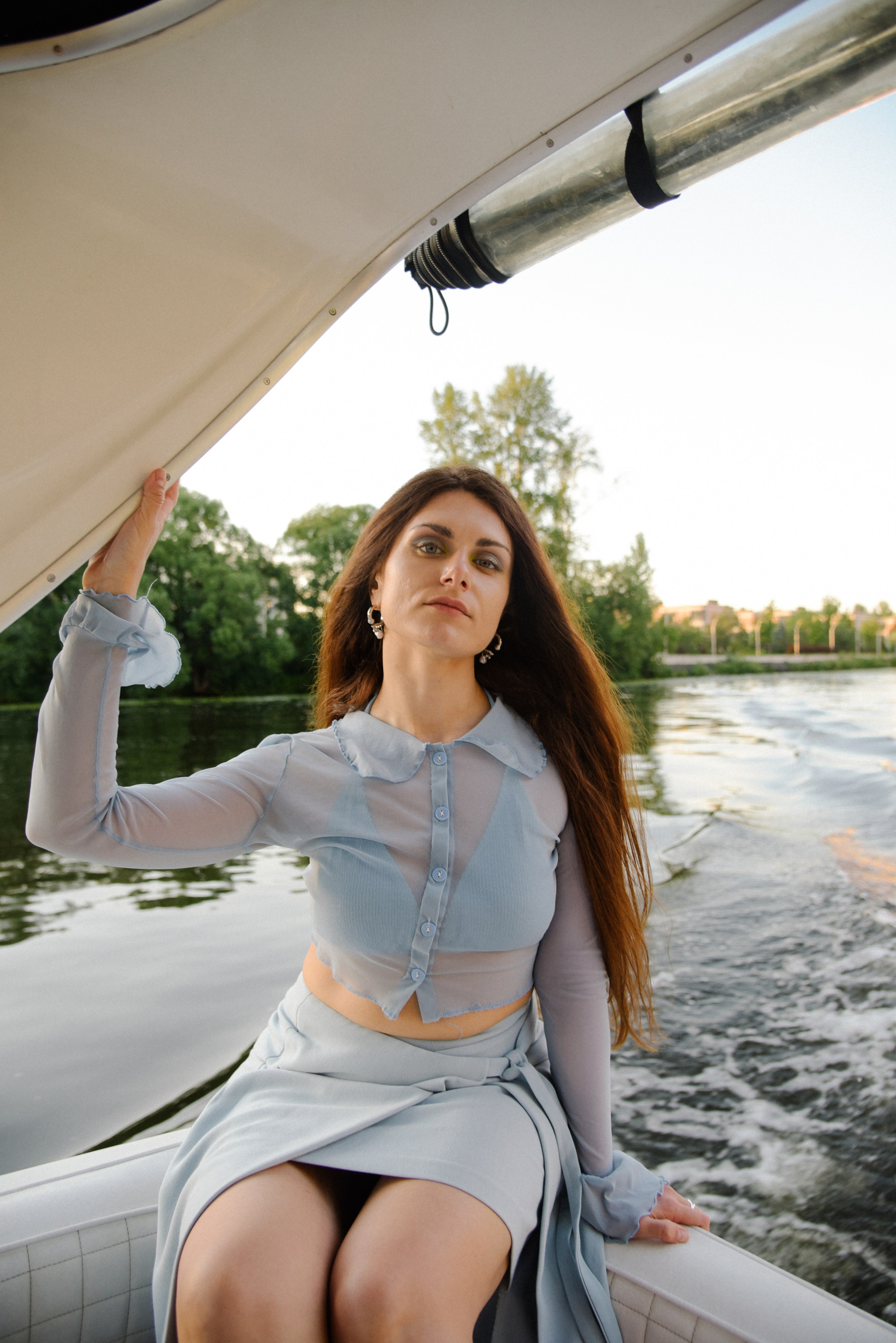 Девичник на яхте. Фотограф Лола Волна, город Москва