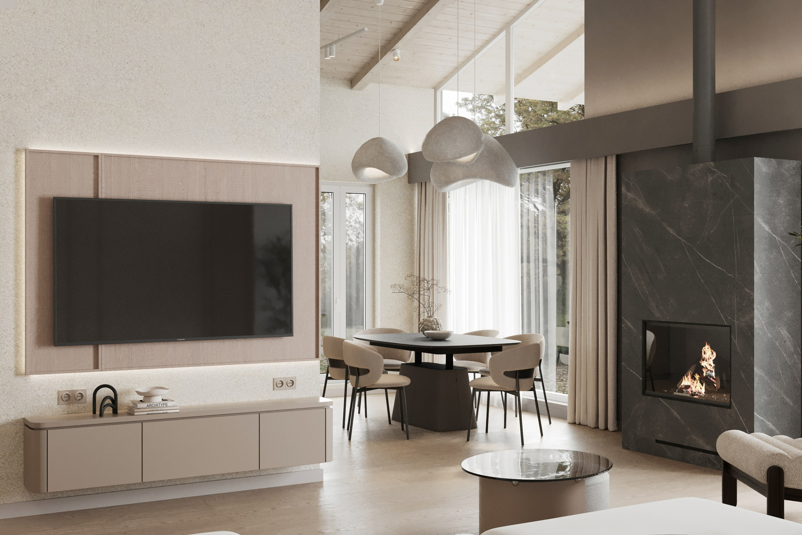 Дом Векшино. GT interior — студия дизайна интерьера