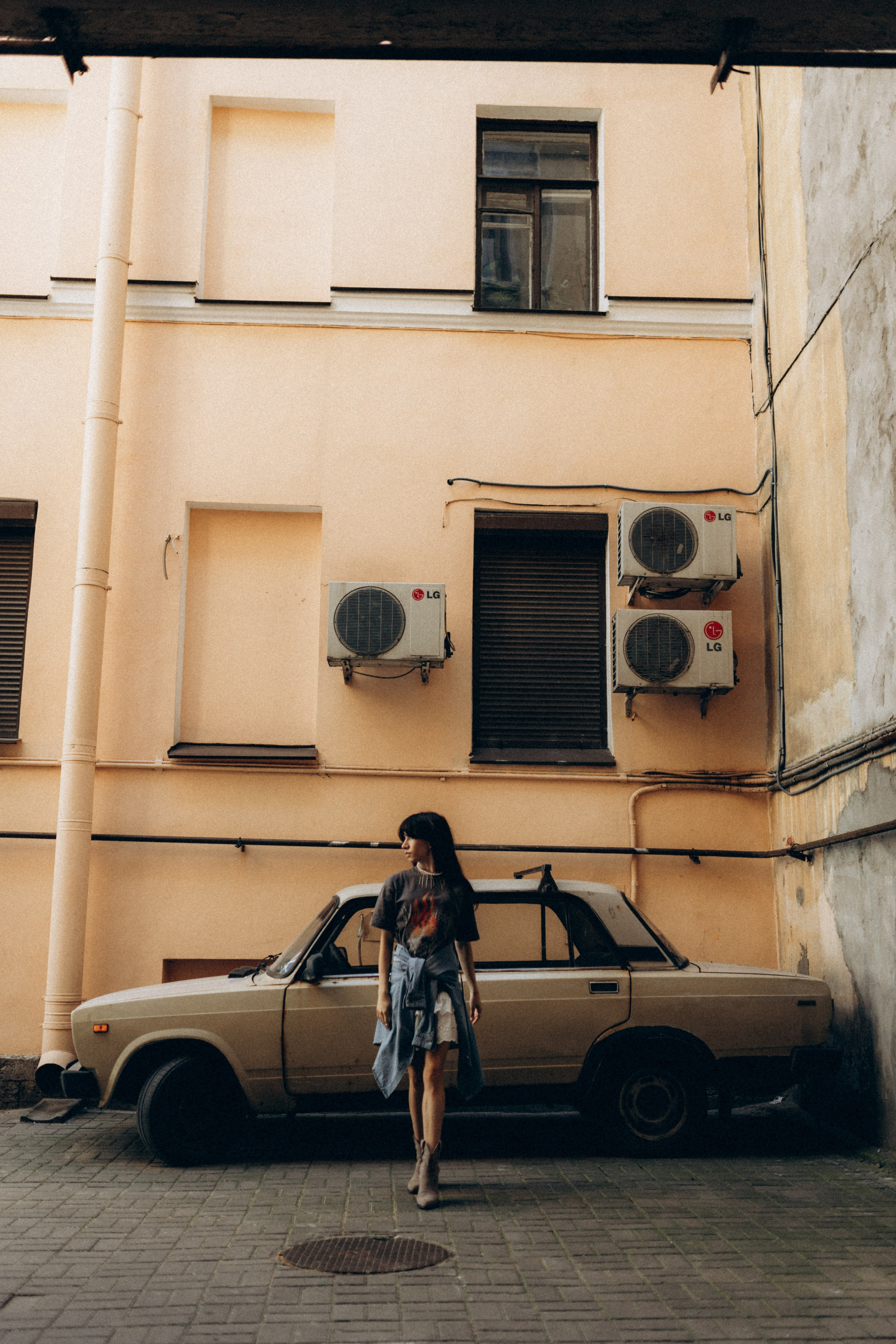 Алёна. Питерские дворики. Фотограф НОГИНСК, Москва, Анастасия Белая