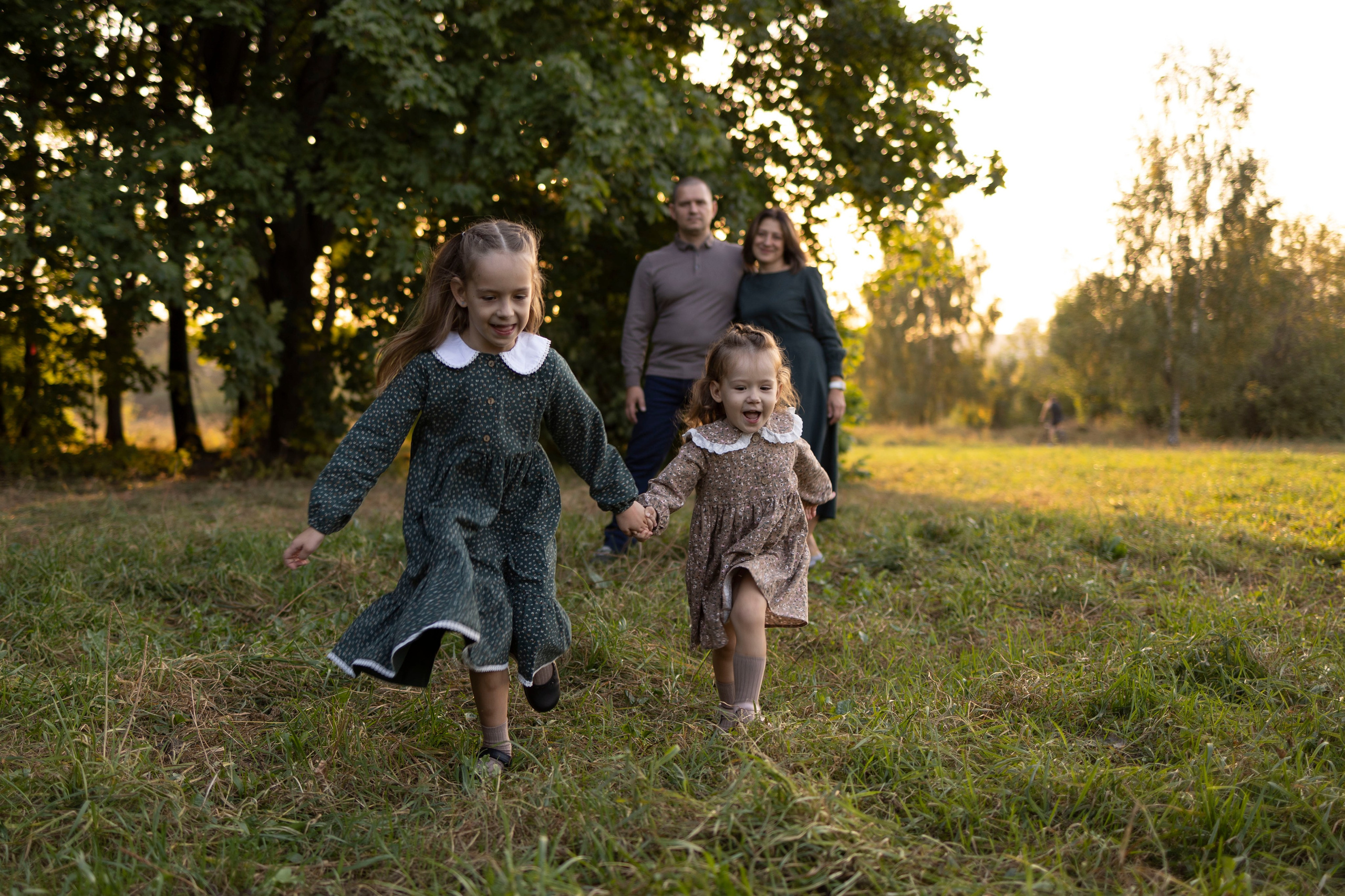 Аня, Саша, Соня и Лена. Семейный и детский фотограф в Москве Анастасия Мурга