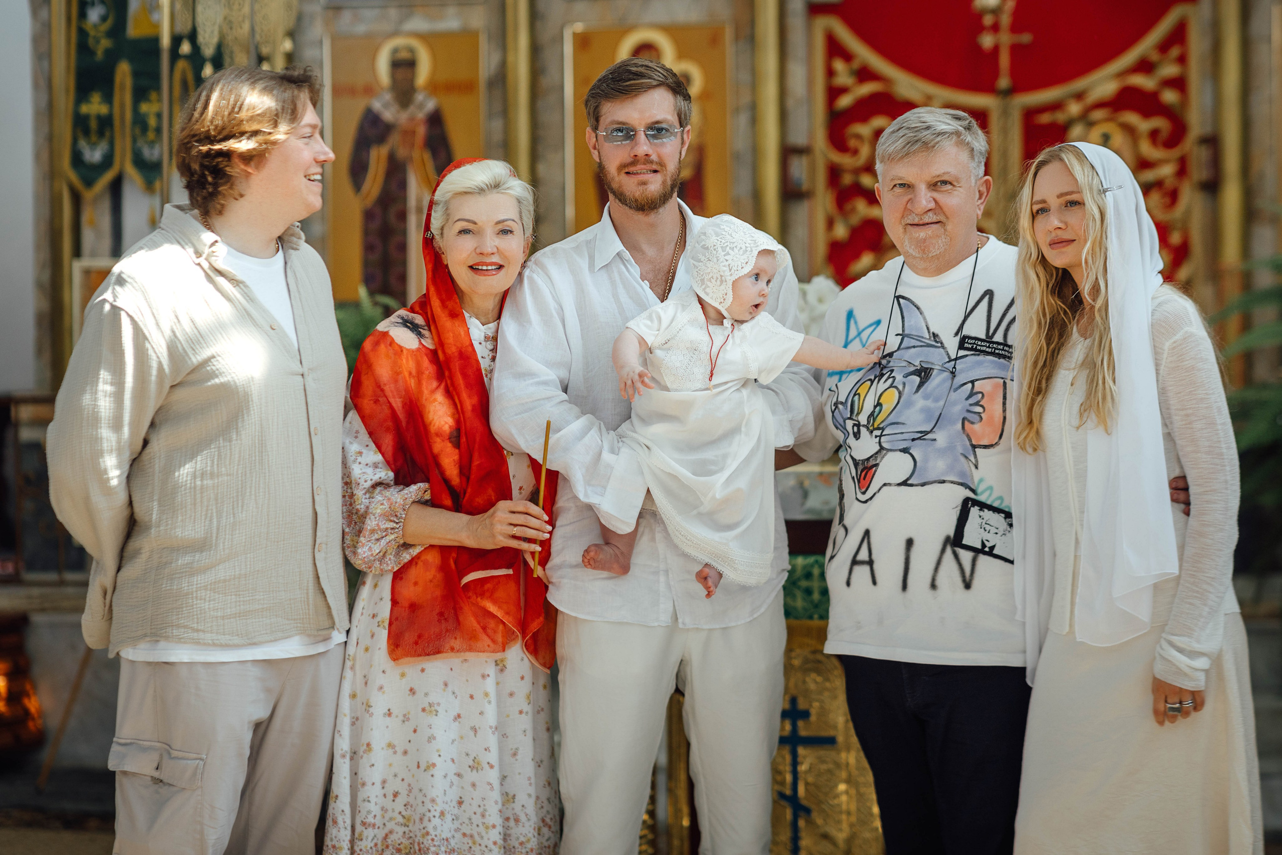 Крещение Мишель, гп. Ивенец, храм Ефросинии Полоцкой, август 2025