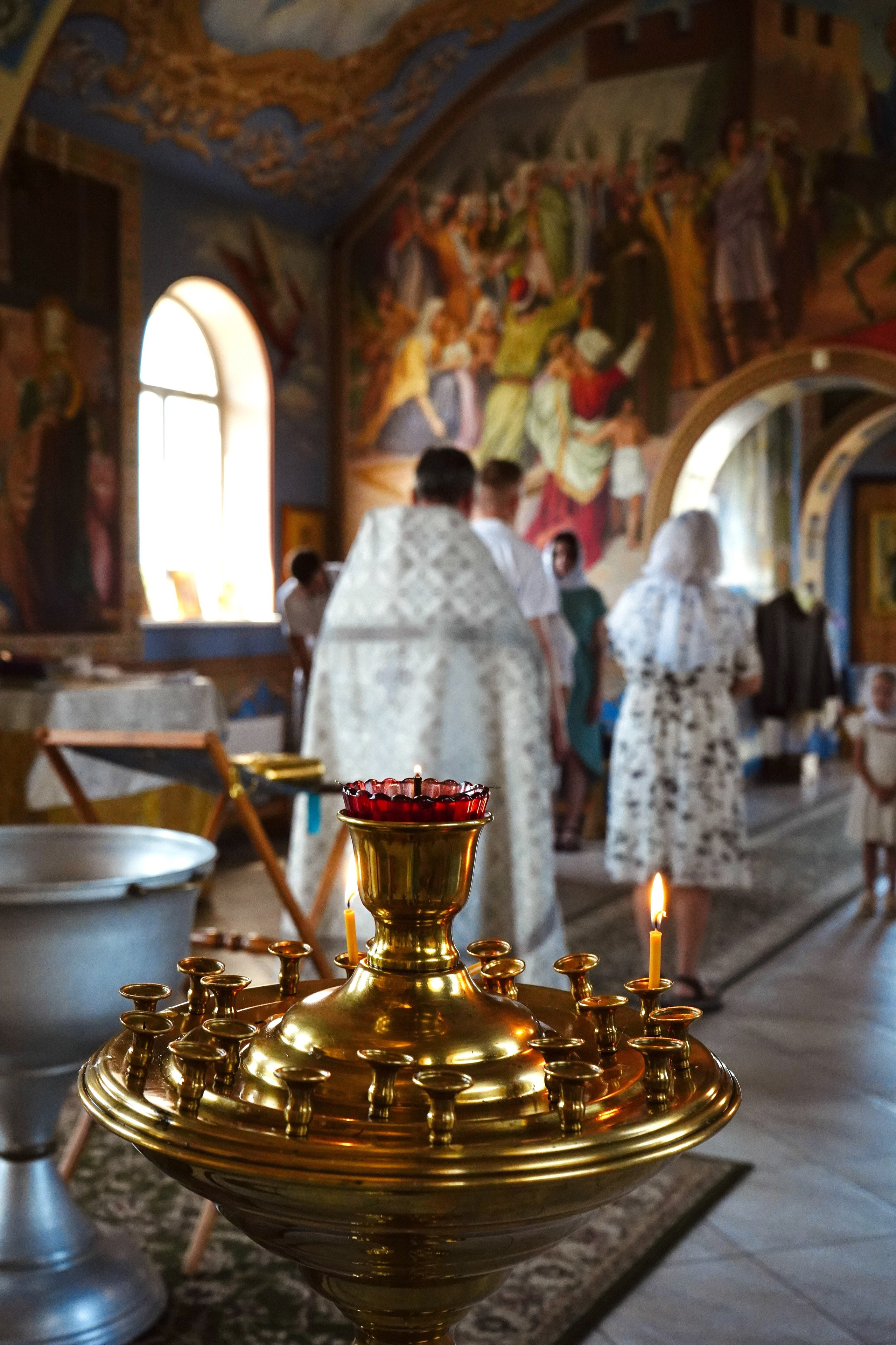 Таинство крещения Аксиньи