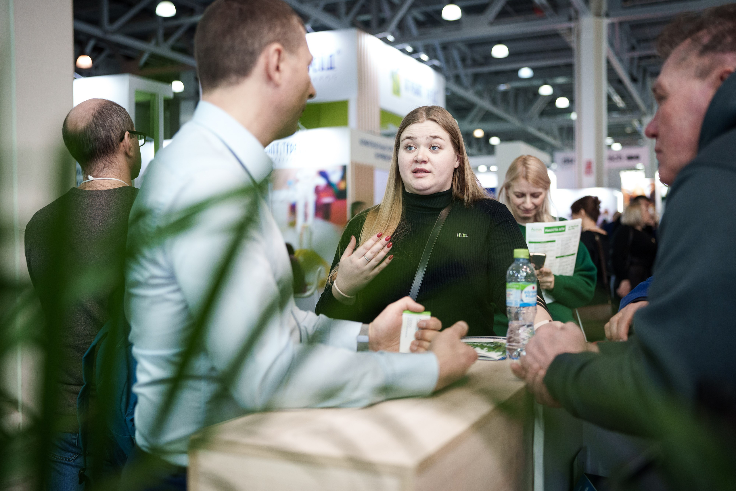 Стенд компании «Мустанг» на выставке Агрос-2024. Репортажный фотограф Сергей Сажин г. Ярославль