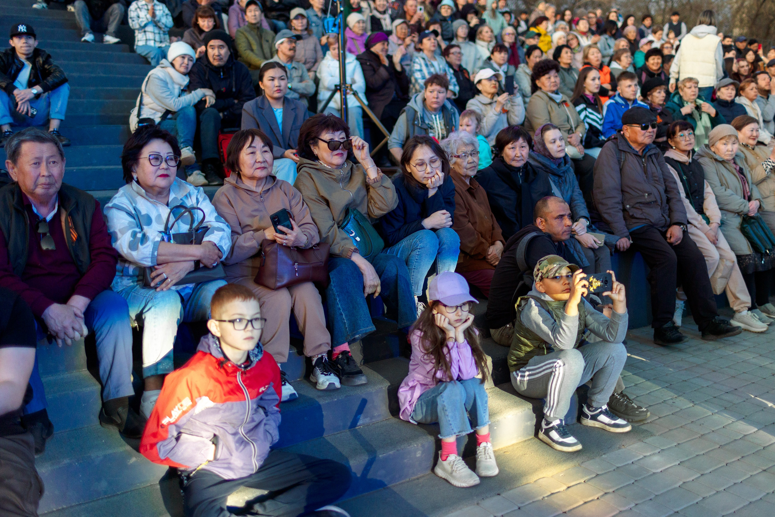 Концерт приуроченный к празднованию 80 лет победл. Свадебный и семейный фотограф в Улан-Удэ