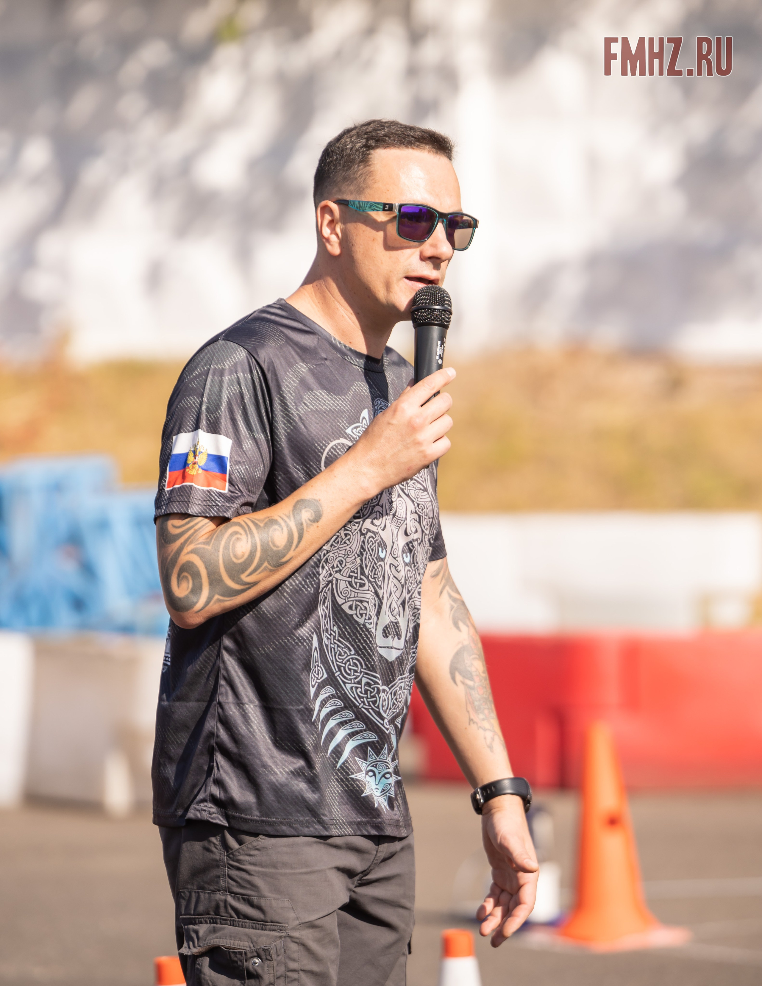 Соревнования по мотоджимхане на площадке Мосгортранс 15.09.2024. Фотограф Владимир Охрименко