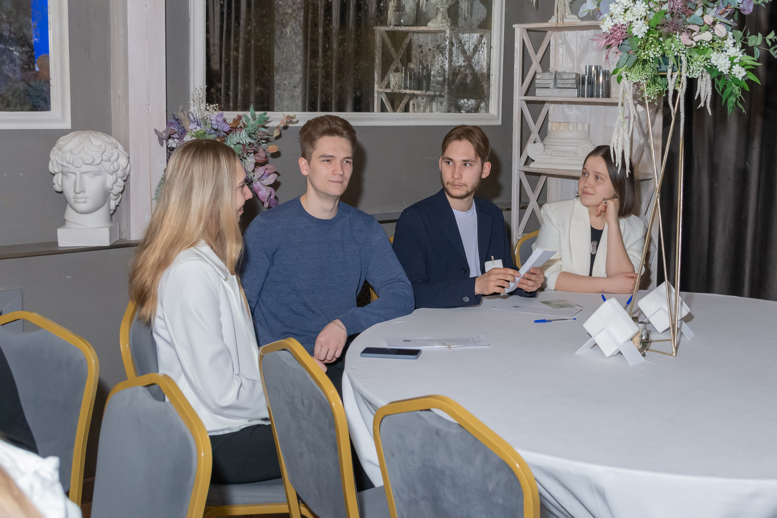 Свадебное чаепитие для молодоженов