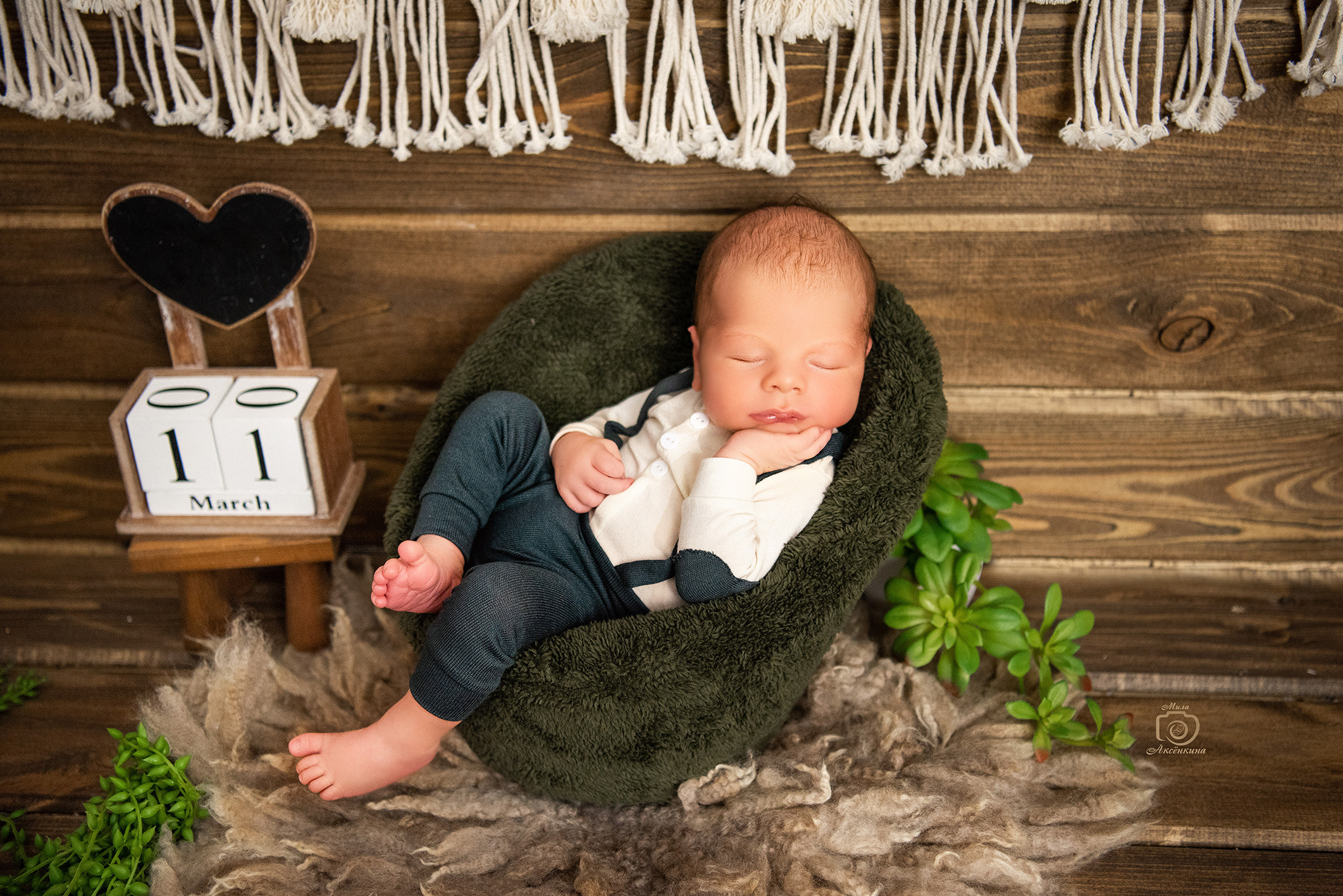 Портфолио новорожденных. Фотограф в Нефтеюганске Мила Аксёнкина