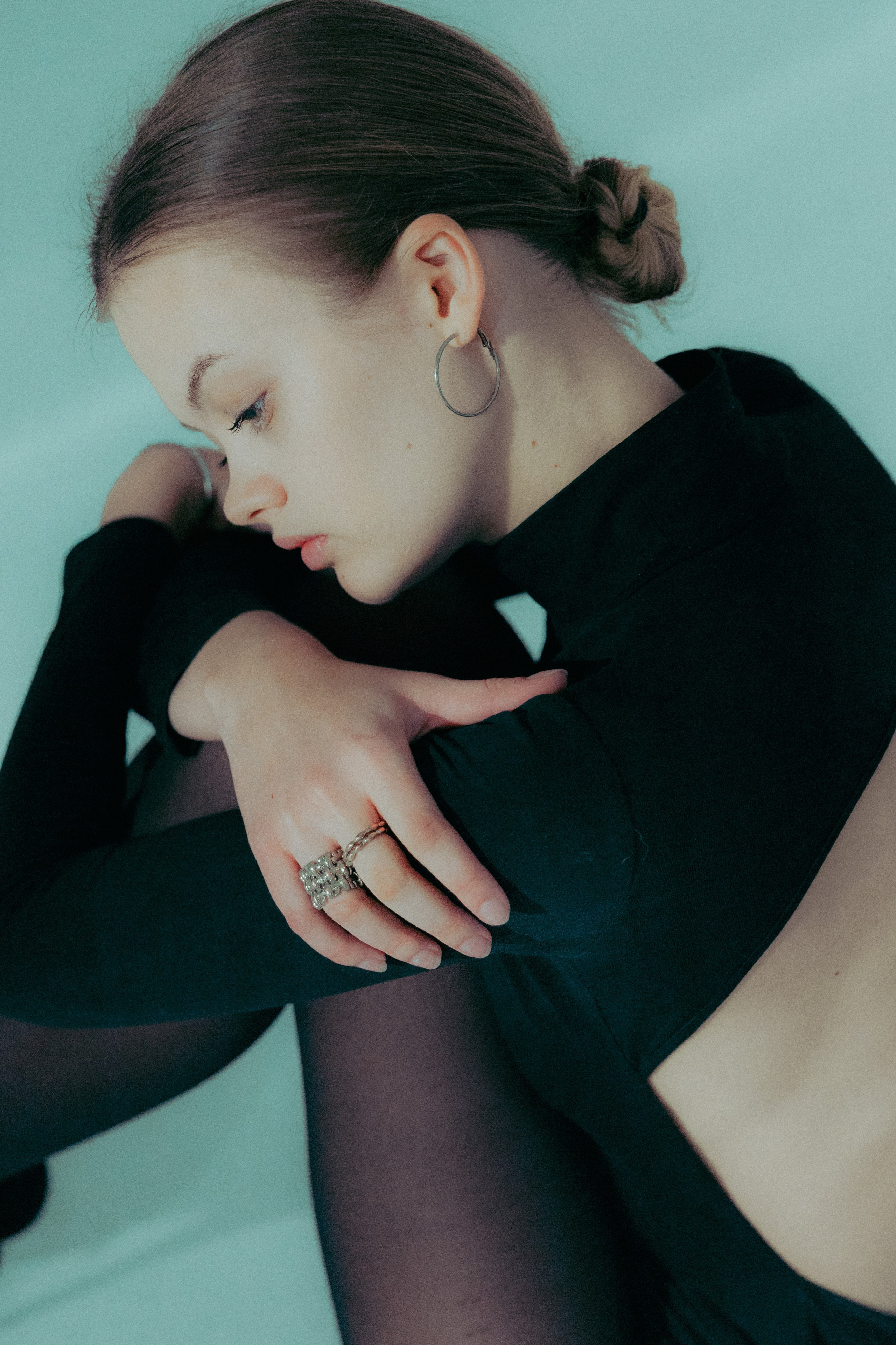 Полина циклорама. Фотограф Виола Янковская в Санкт-Петербурге