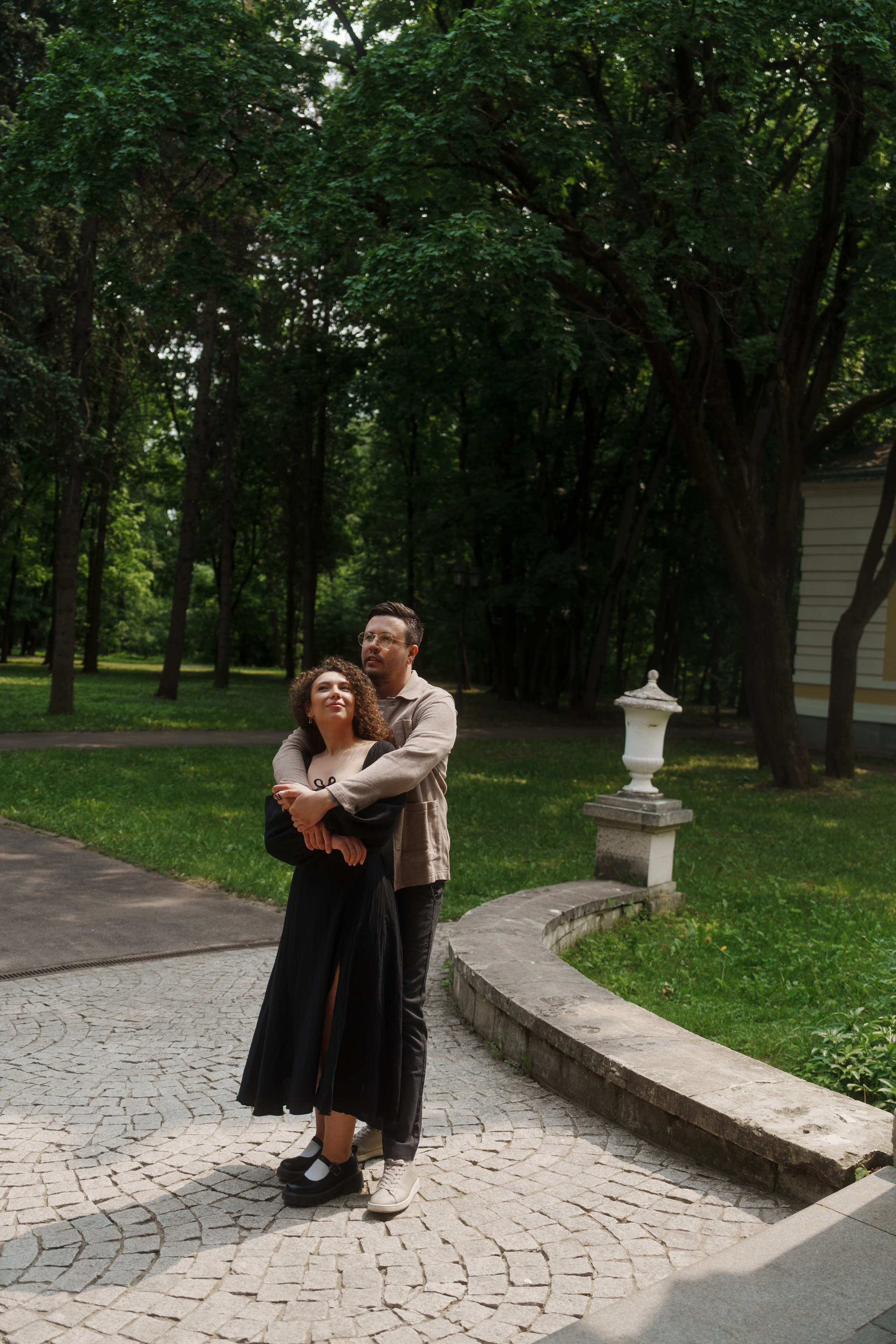 Love Story Олега и Майи в Московском парке. Саша Потапкин Фотограф. Сочи, Екатеринбург, Москва