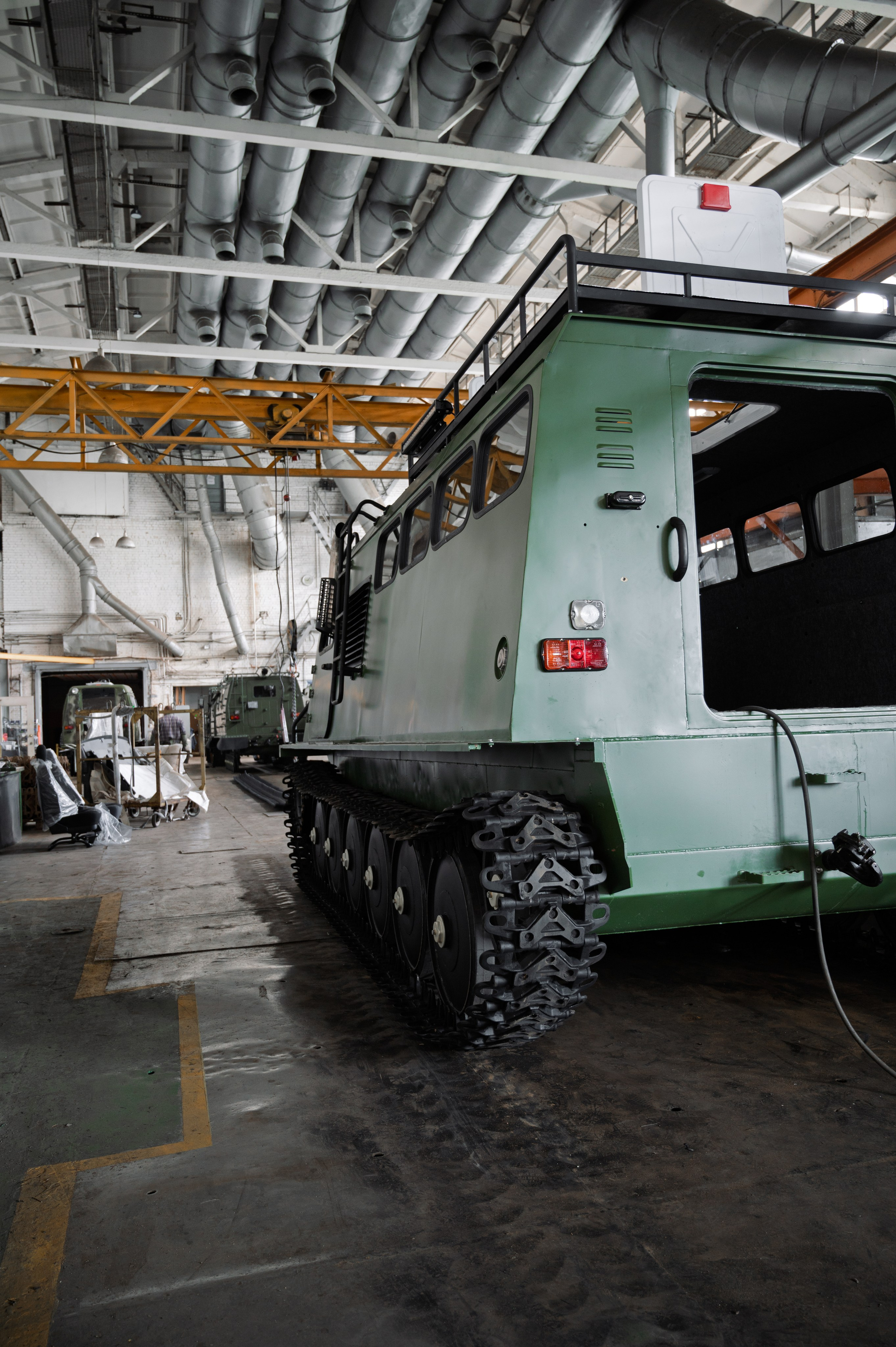 Плавающий гусеничный снегоболотоход ЗЗГТ-6039/6040. Фотограф Юсов Александр