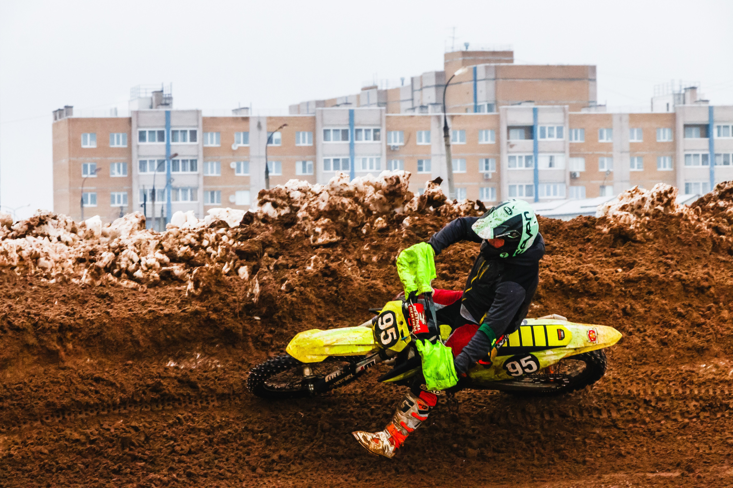 Первенство по мотокроссу 1 этап. Ижевск 2025. Олег Романов. Мастер фото по спорту