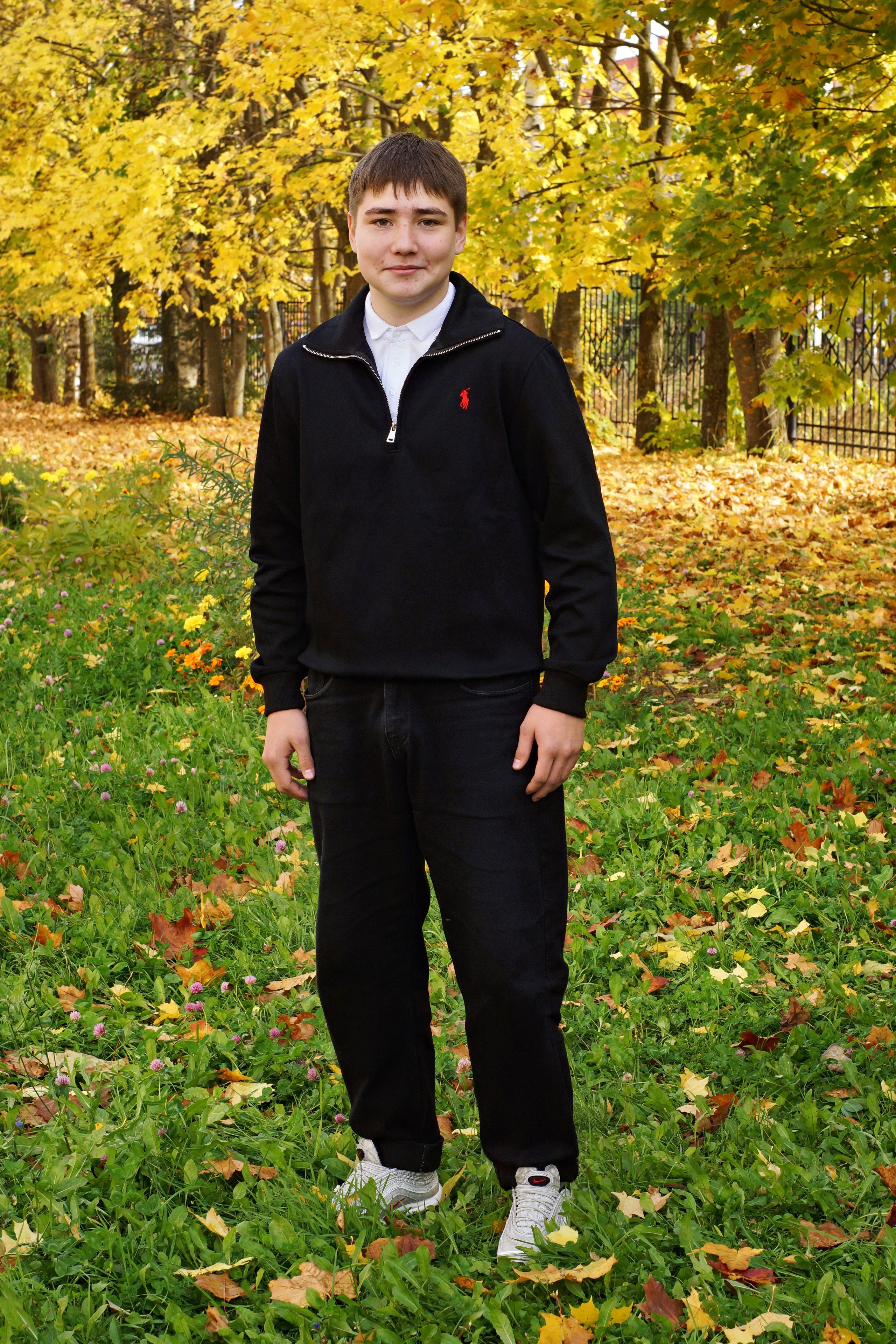 Осенняя фотосессия в школе г. Йошкар-Ола