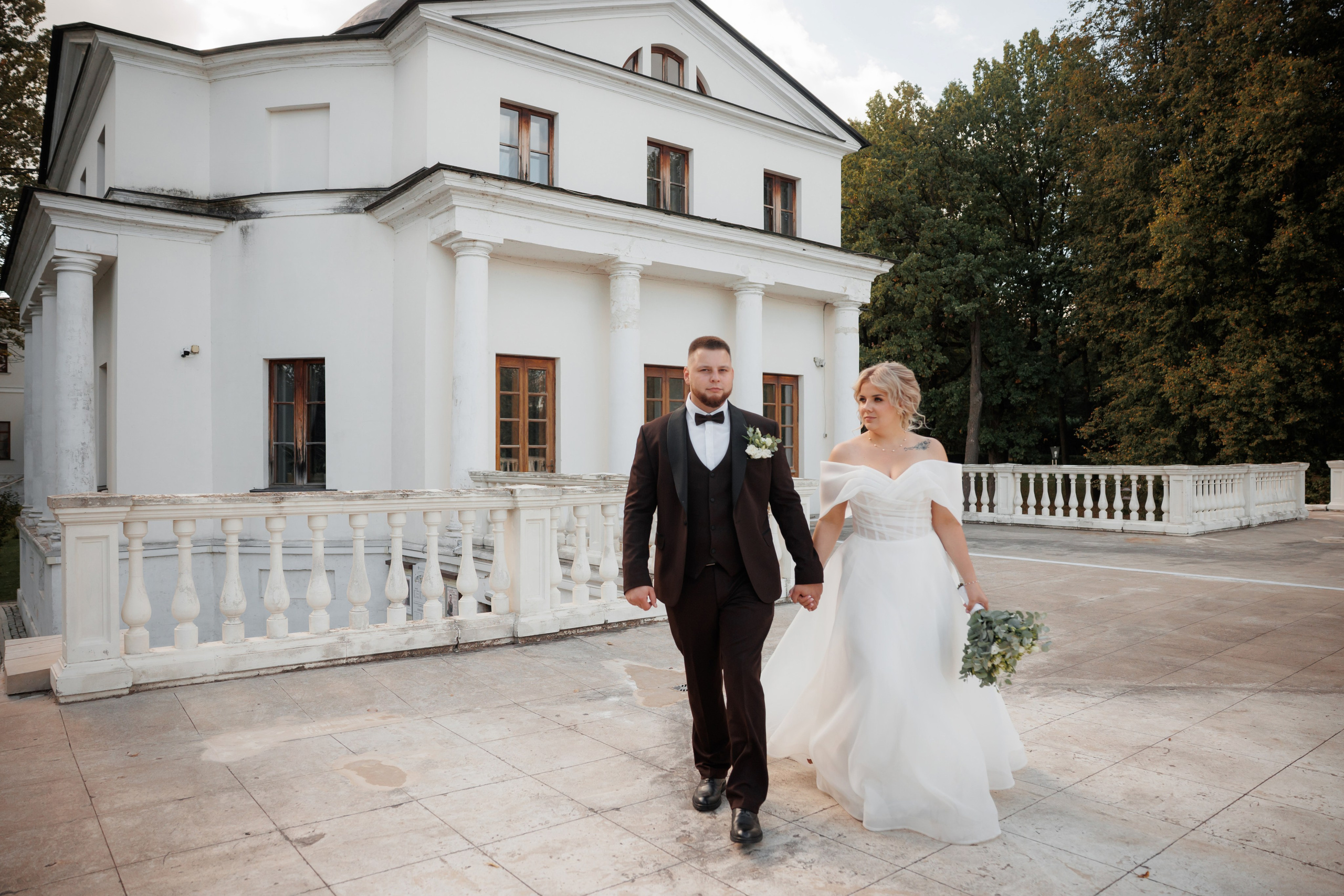 Регистрация и прогулка в Остафьево. Свадебный и репортажный фотограф (Москва, Королев и другие)