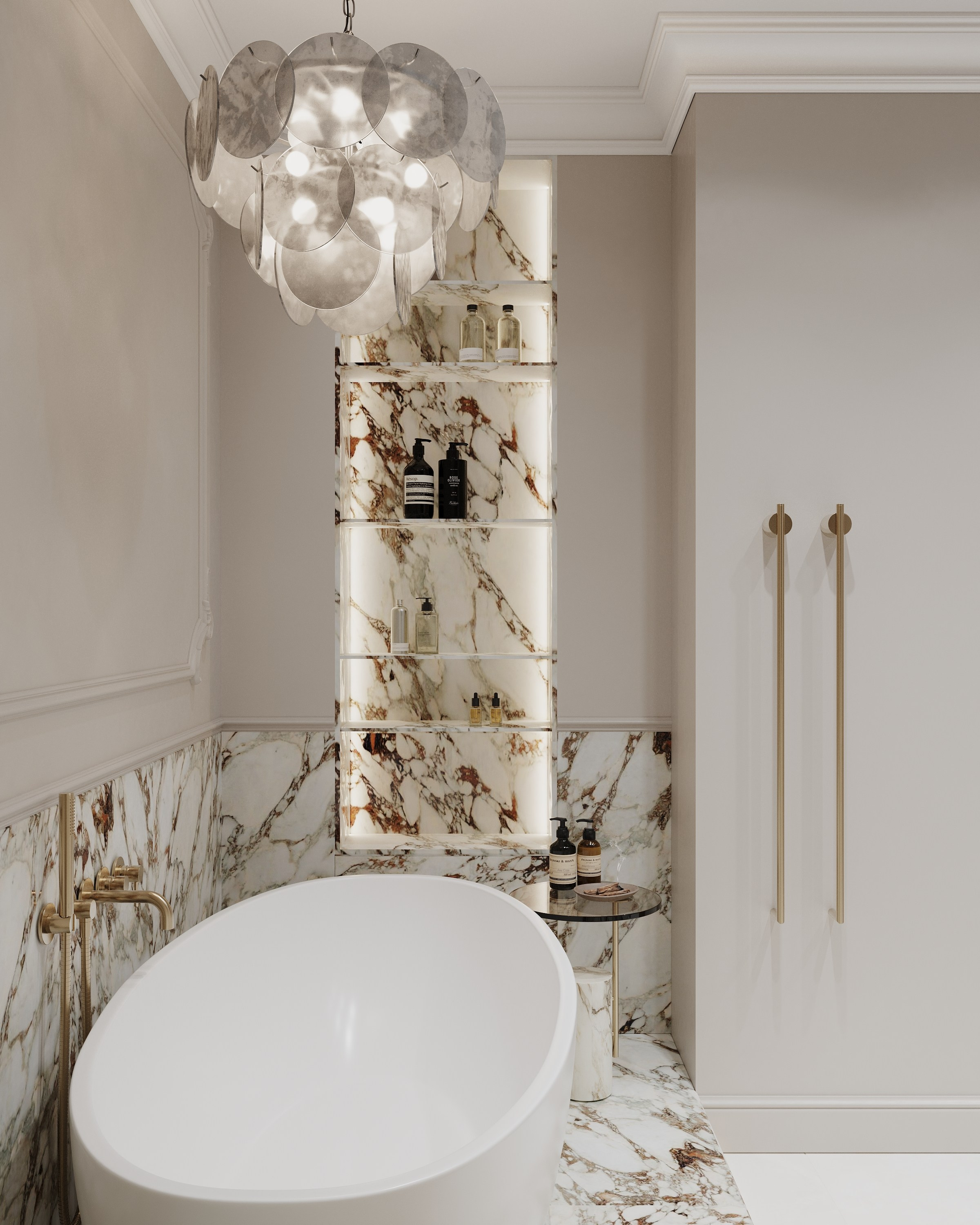 ЖК Легенда Московский 65 106 кв.м, г. Санкт-Петербург. 3d визуализатор Анастасия Науменко