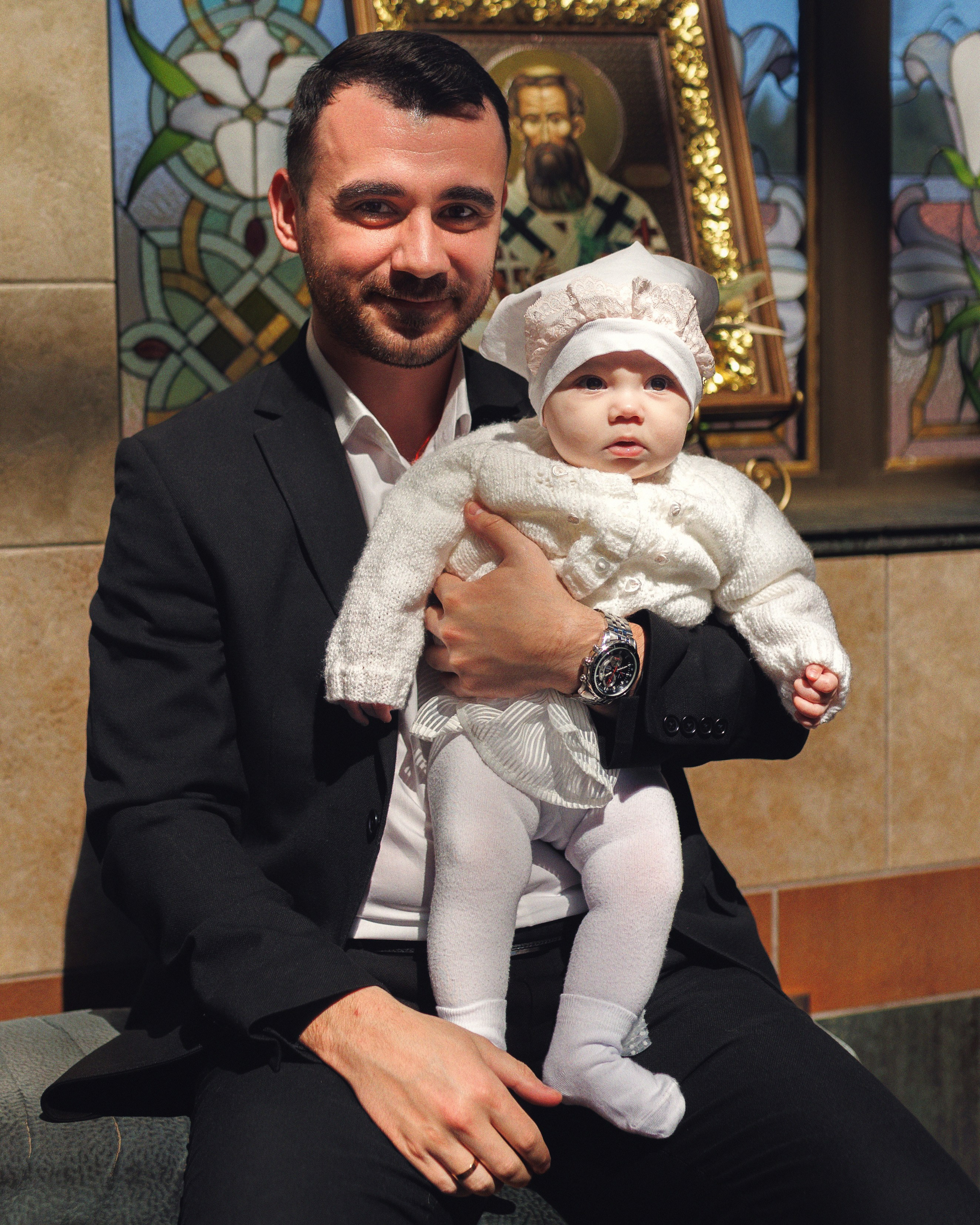 Фотосессия таинства крещения в Минске