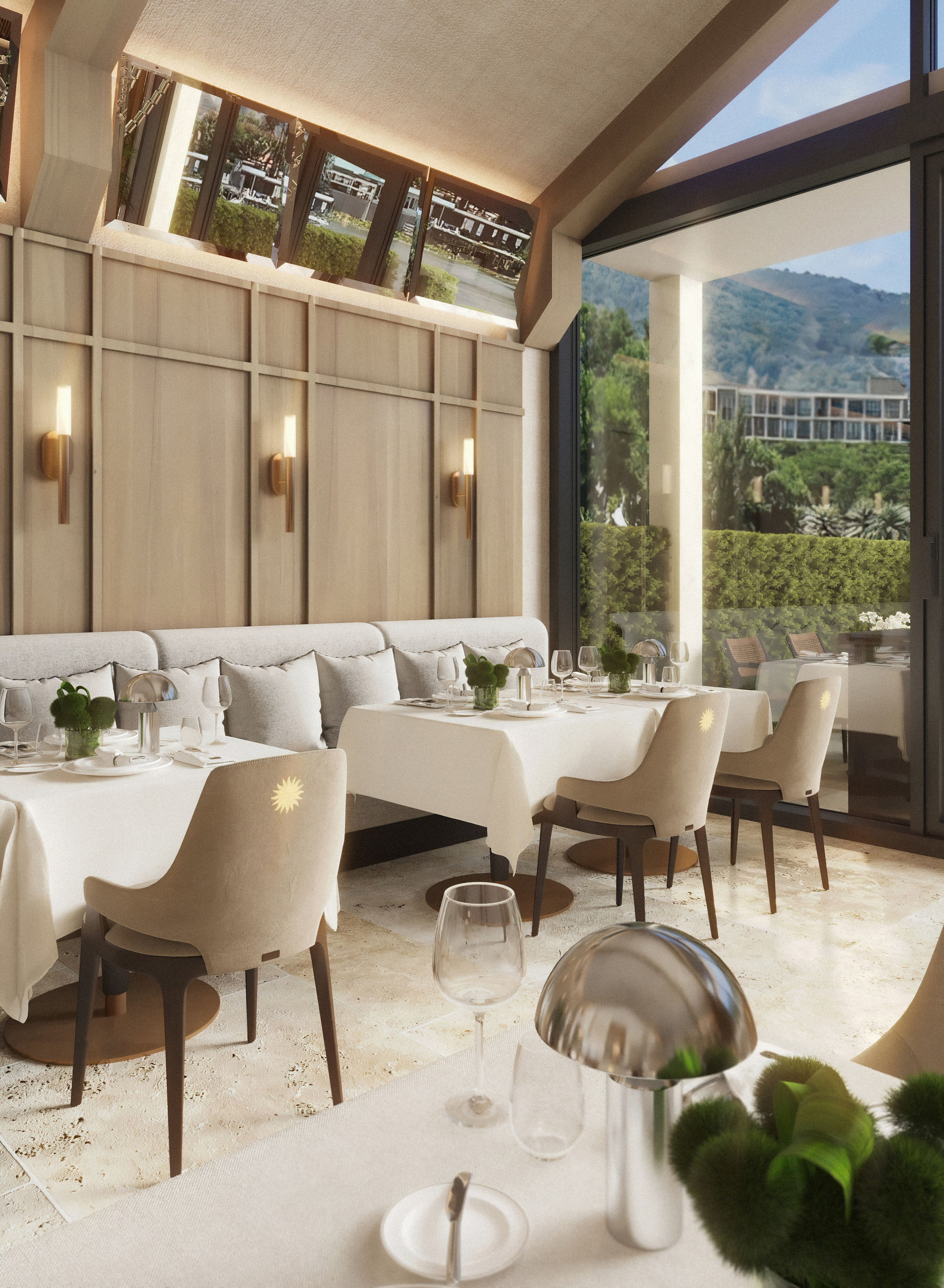 Ресторан. Юлия Григорьева — 3D визуализатор