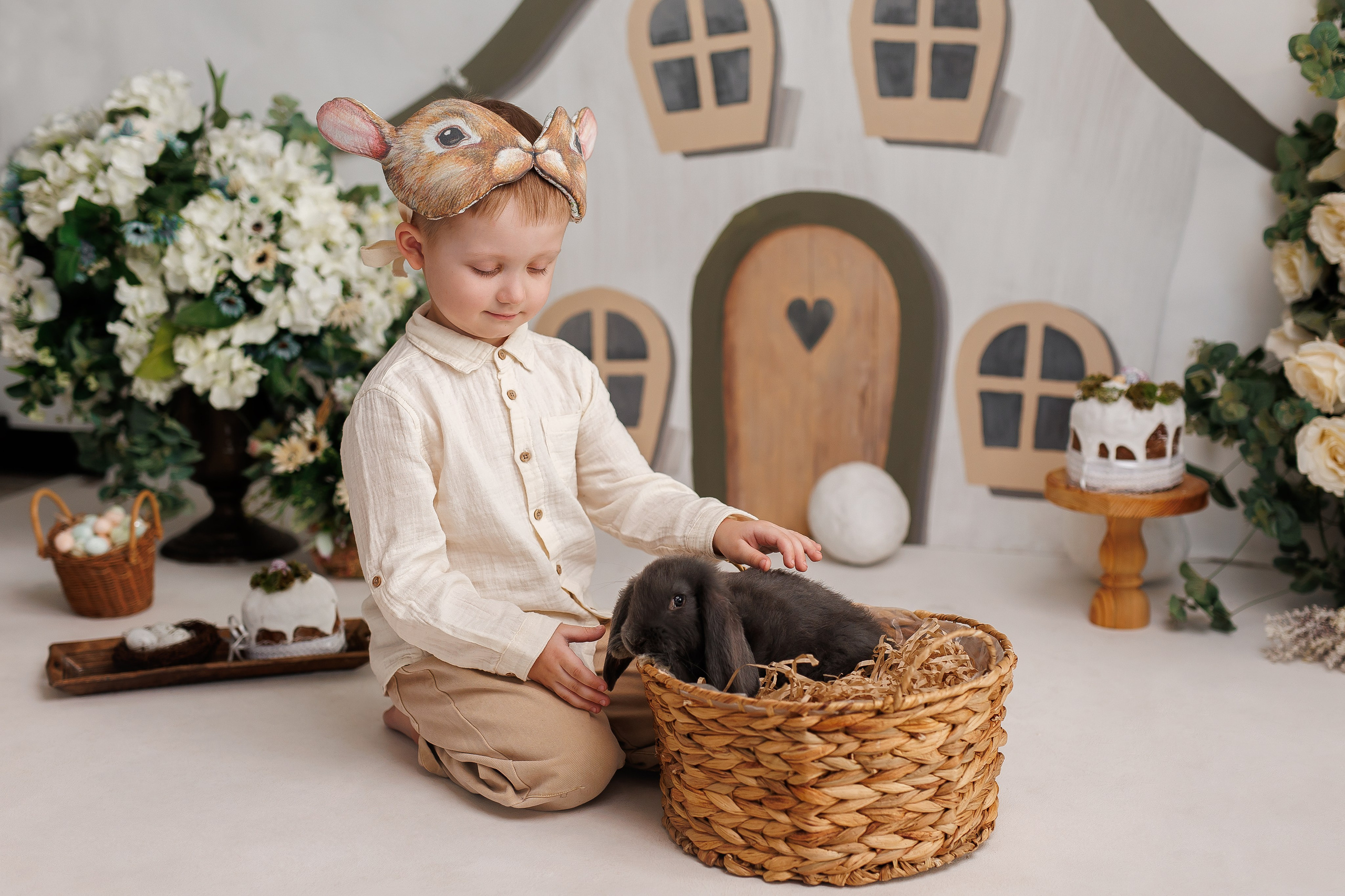 Пасхальные фотосессии в студии. Семейный фотограф в Брянске Александра Щербакова