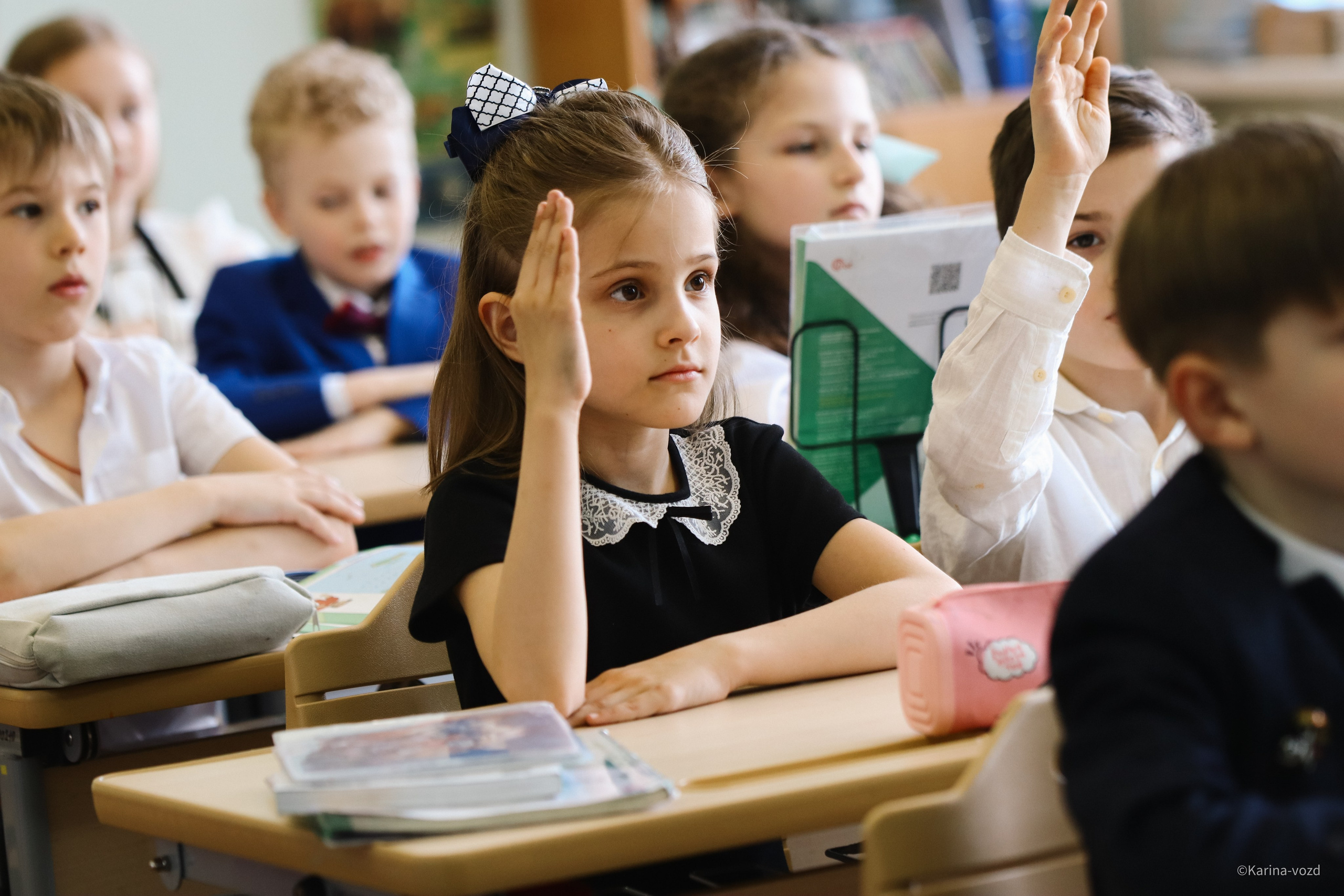 Один день из жизни младшеклассников. Репортажный фотограф в Москве и Зеленограде Karina-vozd
