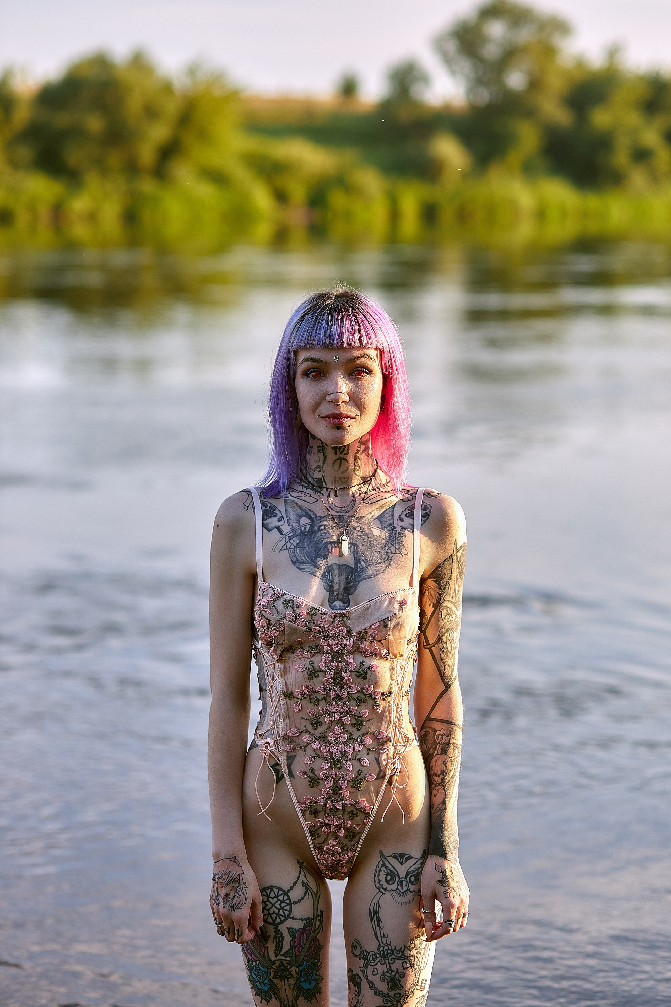 Люся, природа. Фотограф Игорь Михайлов