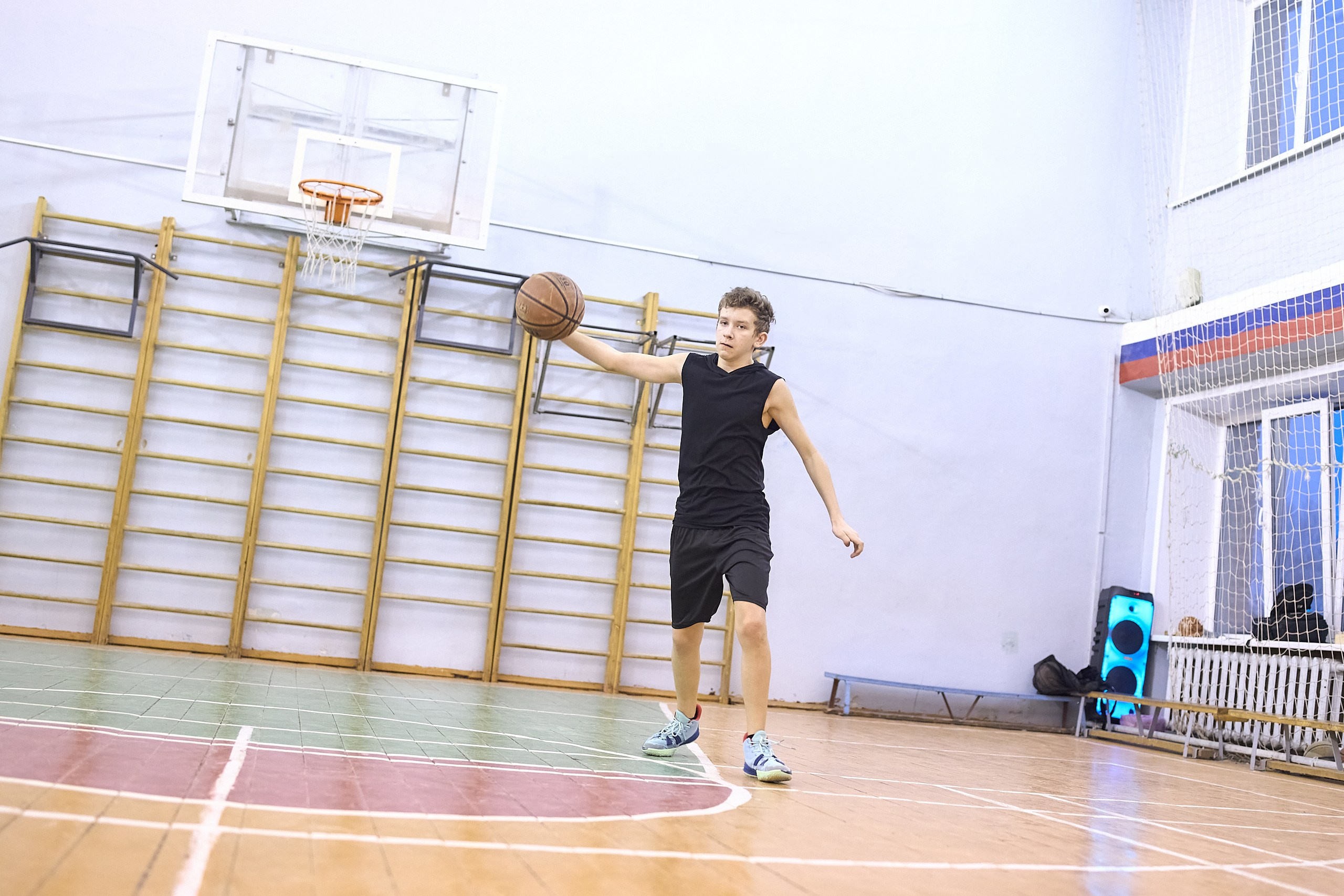 Тренировка по Баскетболу, Калуга. Фотограф Игорь Михайлов