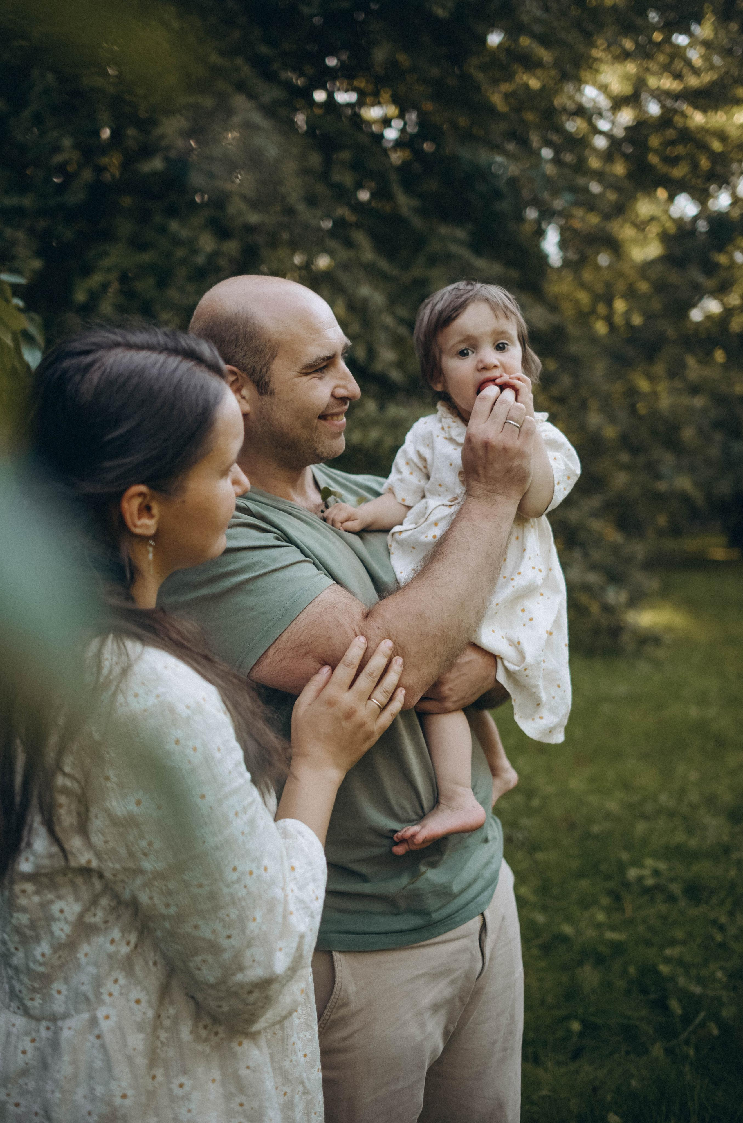 Прогулка в ЦПКиО Анастасия, Илья и Машенька. Семейный и свадебный фотограф в Санкт-Петербурге Яна