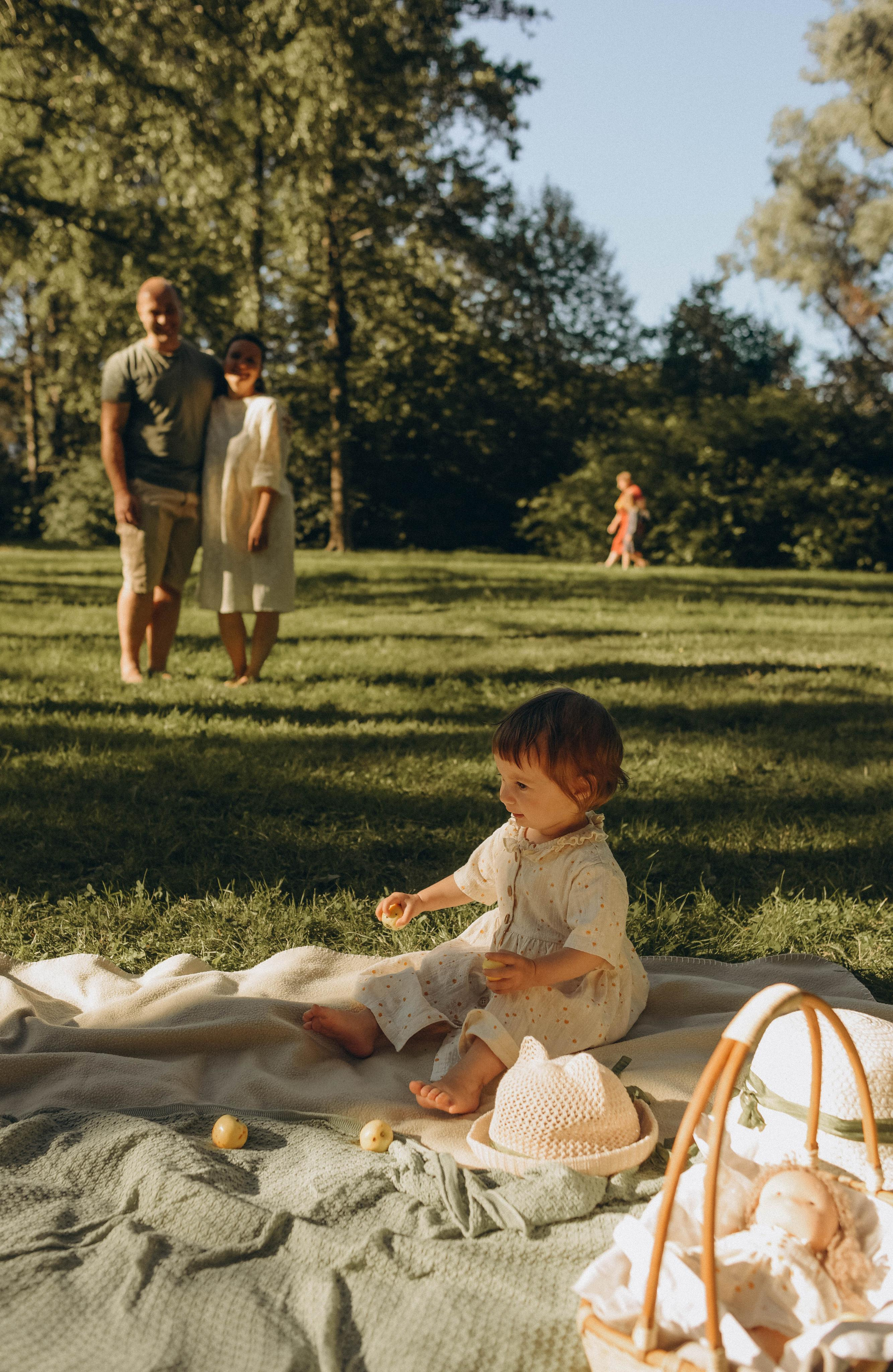 Прогулка в ЦПКиО Анастасия, Илья и Машенька. Семейный и свадебный фотограф в Санкт-Петербурге Яна