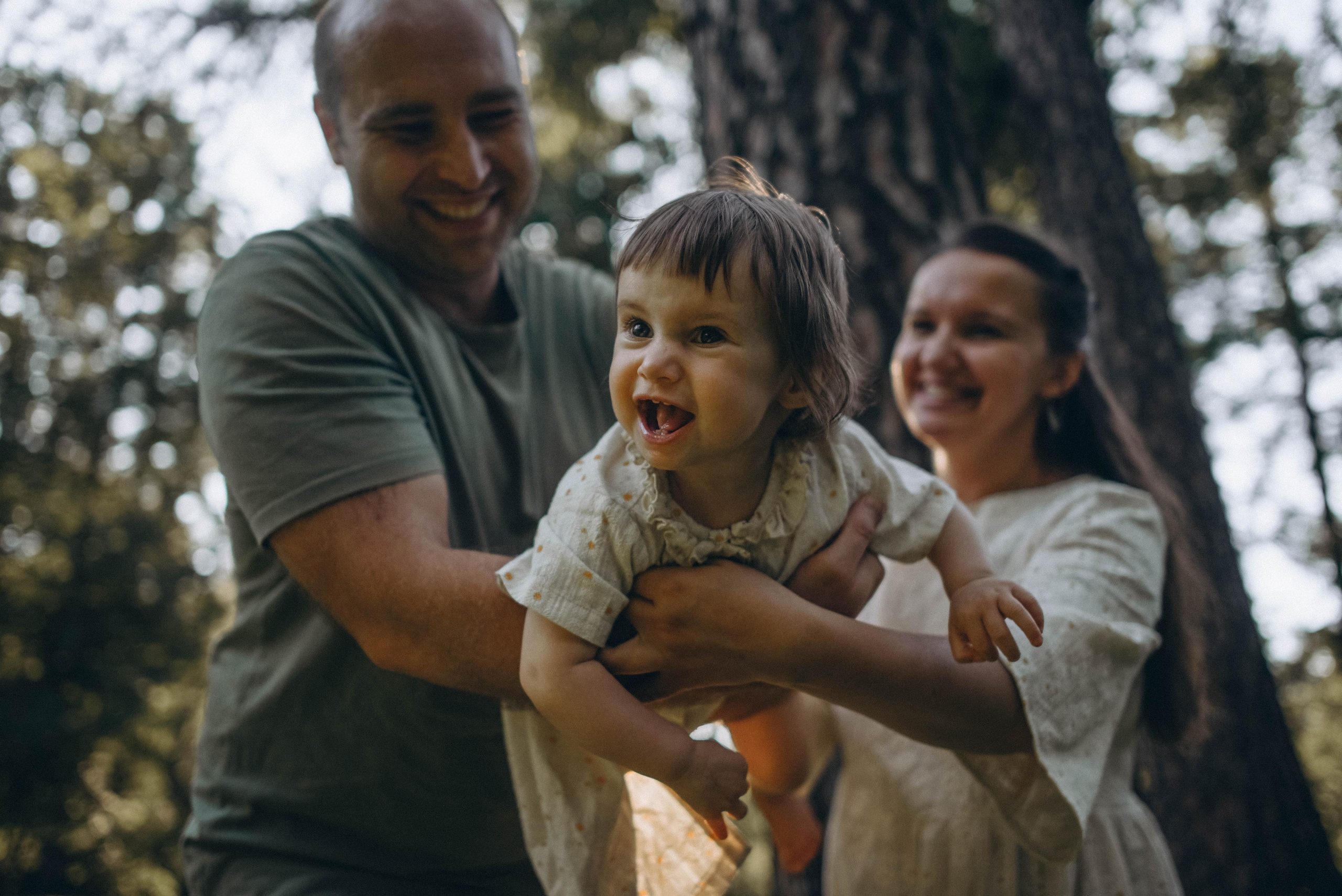 Прогулка в ЦПКиО Анастасия, Илья и Машенька. Семейный и свадебный фотограф в Санкт-Петербурге Яна