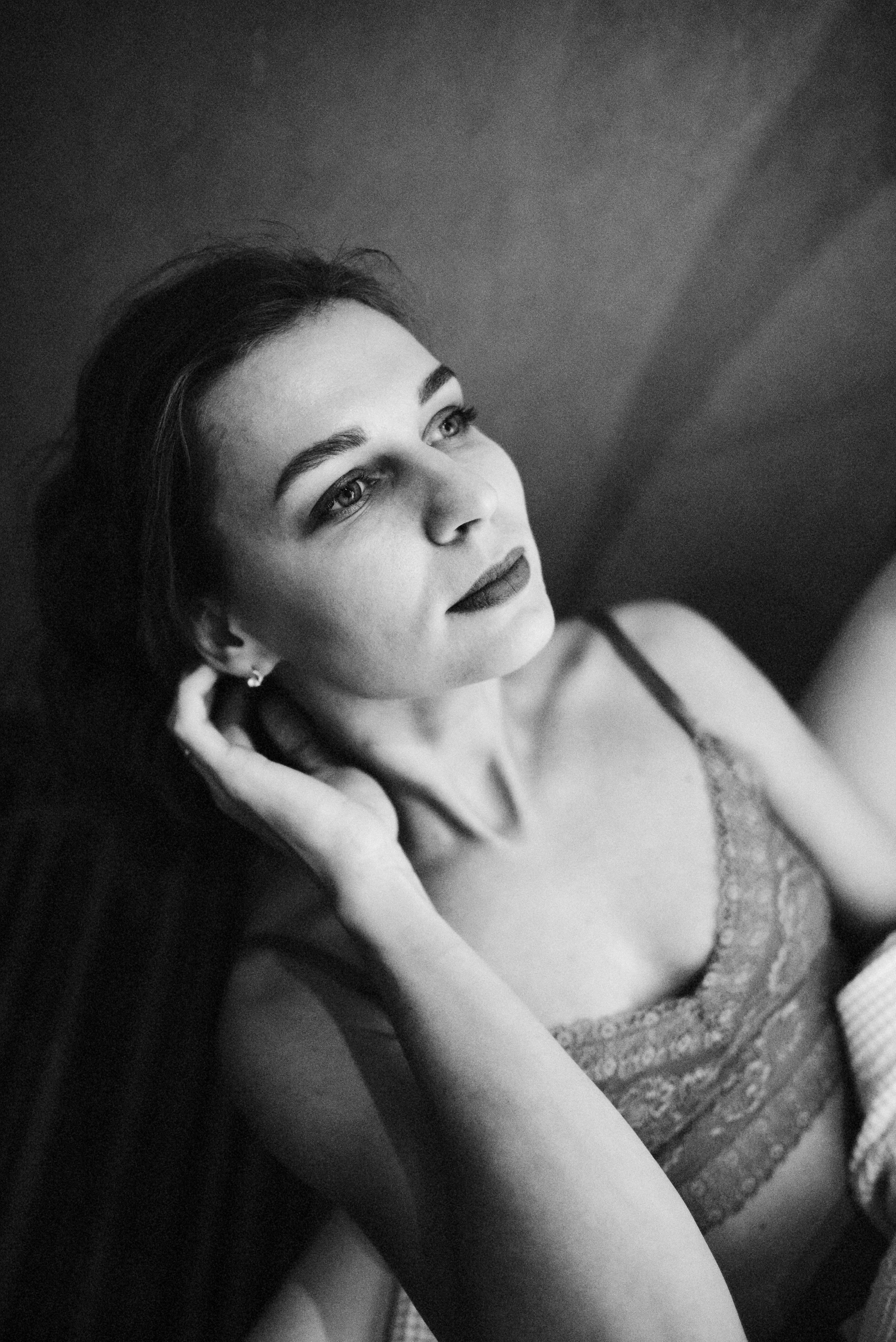 женская фотосессия в отеле 