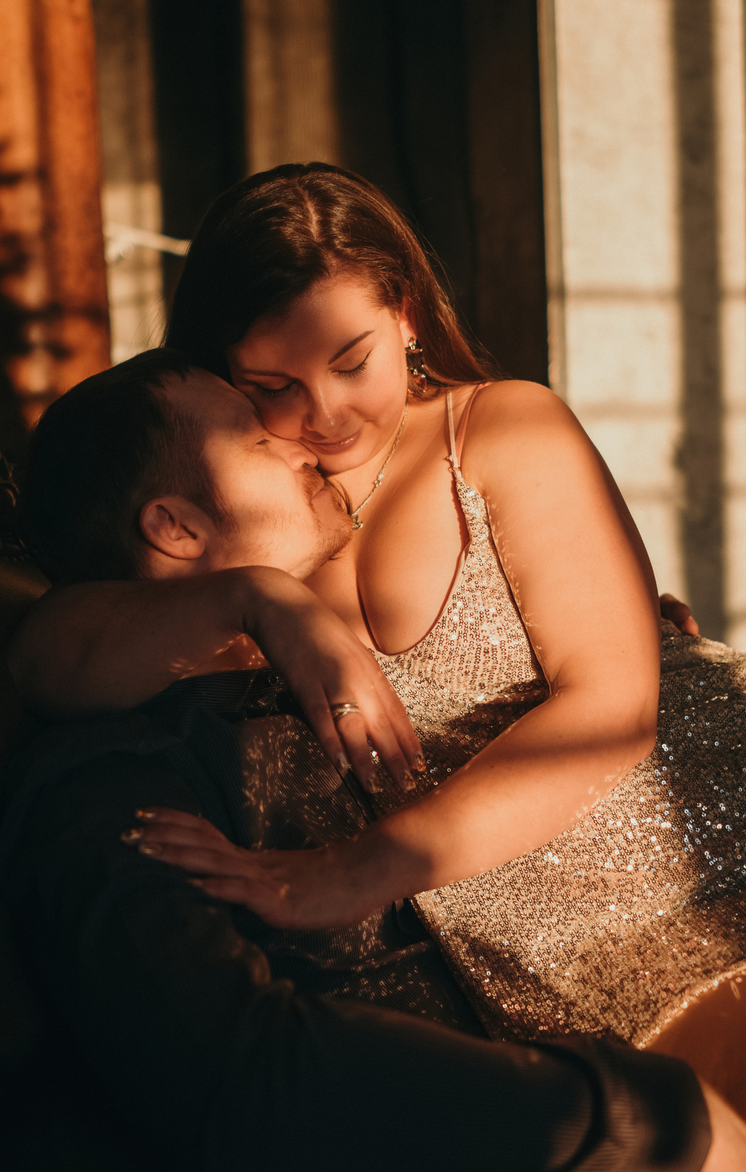 Новогодняя фотосессия в студии. Марианна, Степан, Илларион и Тихон. Семейный и свадебный фотограф в Санкт-Петербурге Яна