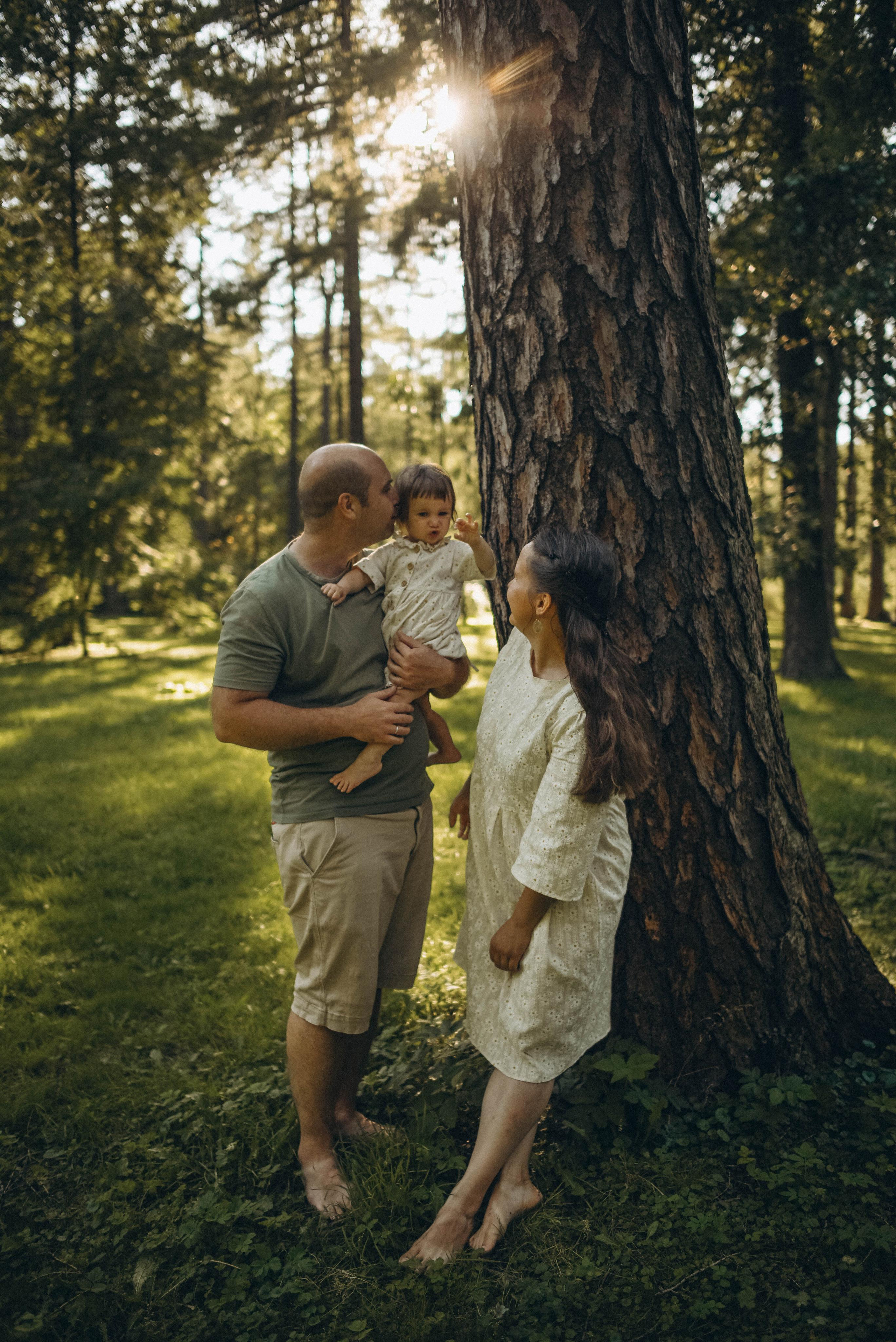 Прогулка в ЦПКиО Анастасия, Илья и Машенька. Семейный и свадебный фотограф в Санкт-Петербурге Яна