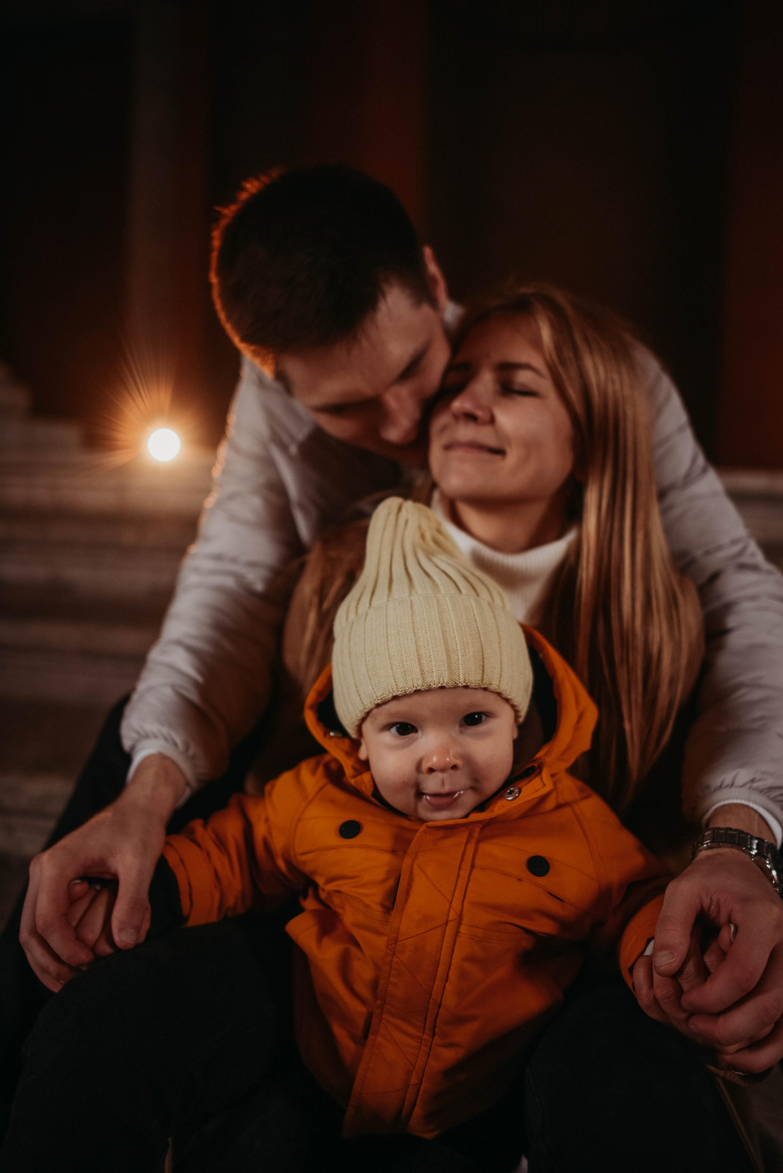 Фотопрогулка по центру СПб Елена, Влад и Миша. Семейный и свадебный фотограф в Санкт-Петербурге Яна