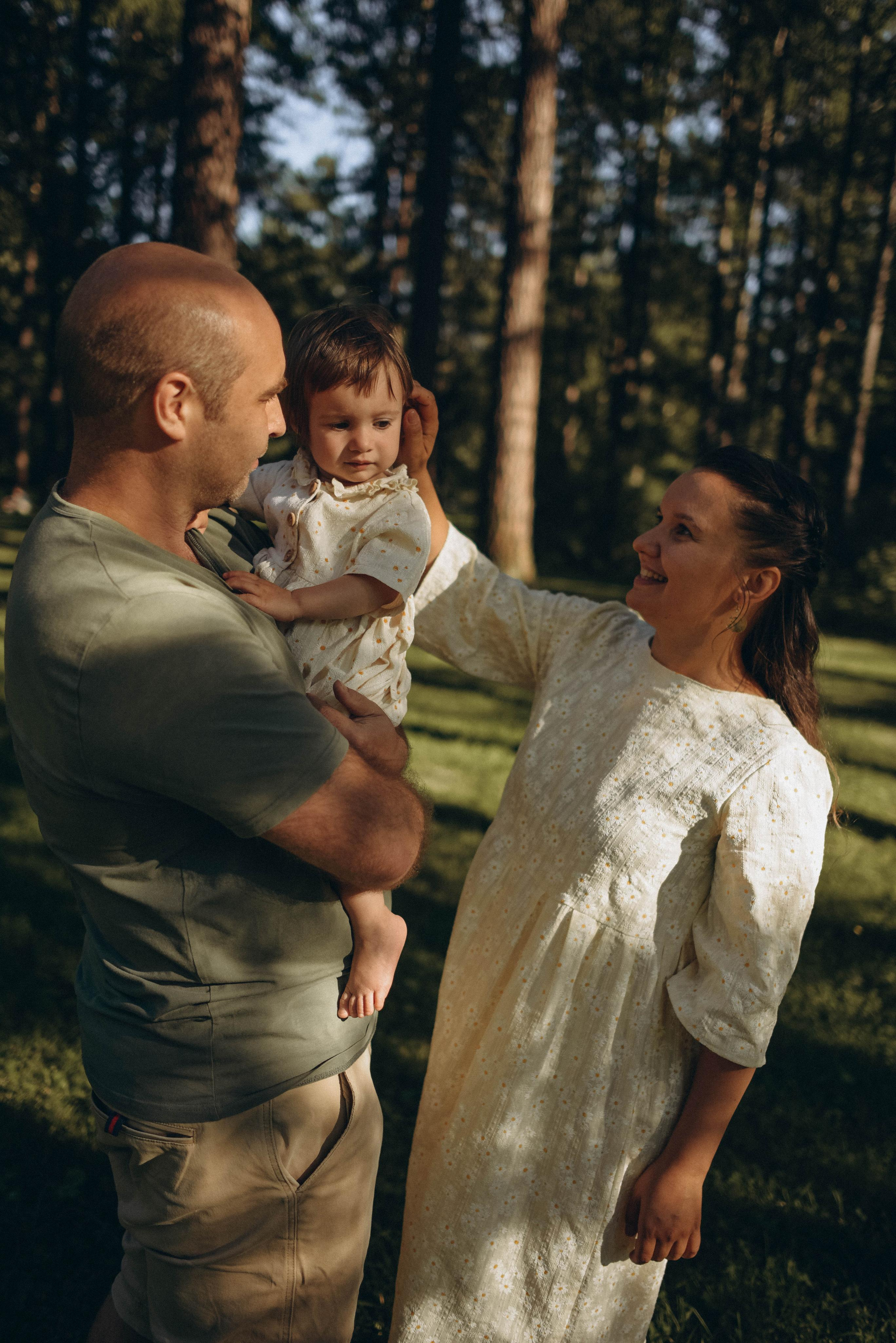 Прогулка в ЦПКиО Анастасия, Илья и Машенька. Семейный и свадебный фотограф в Санкт-Петербурге Яна