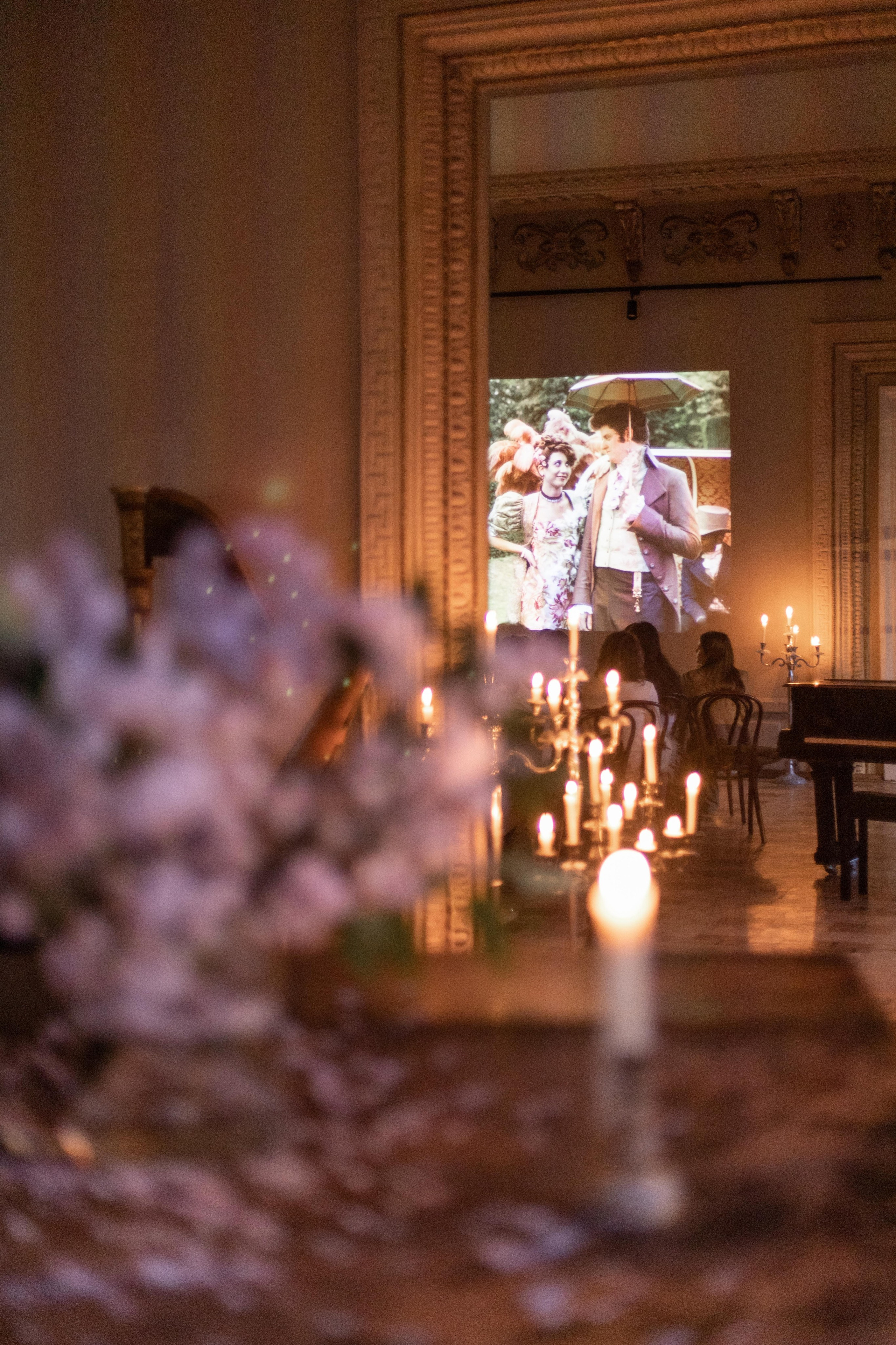 Кинопоказ в особняке. Фотограф в Москве Десятова Ксения