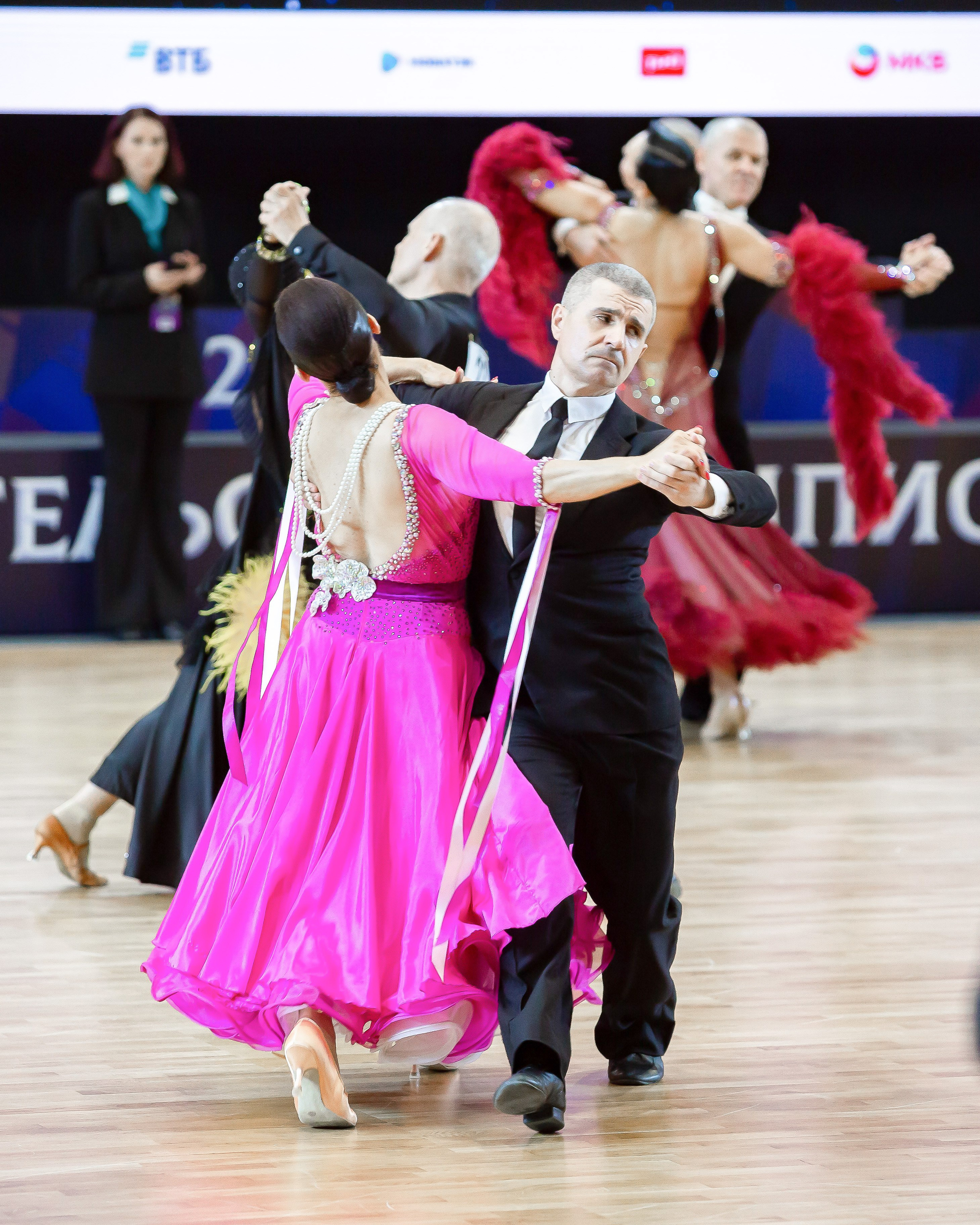 Соревнования по танцевальному спорту «В ритмах лета 2024». Сеньоры. Репортажный фотограф в Москве