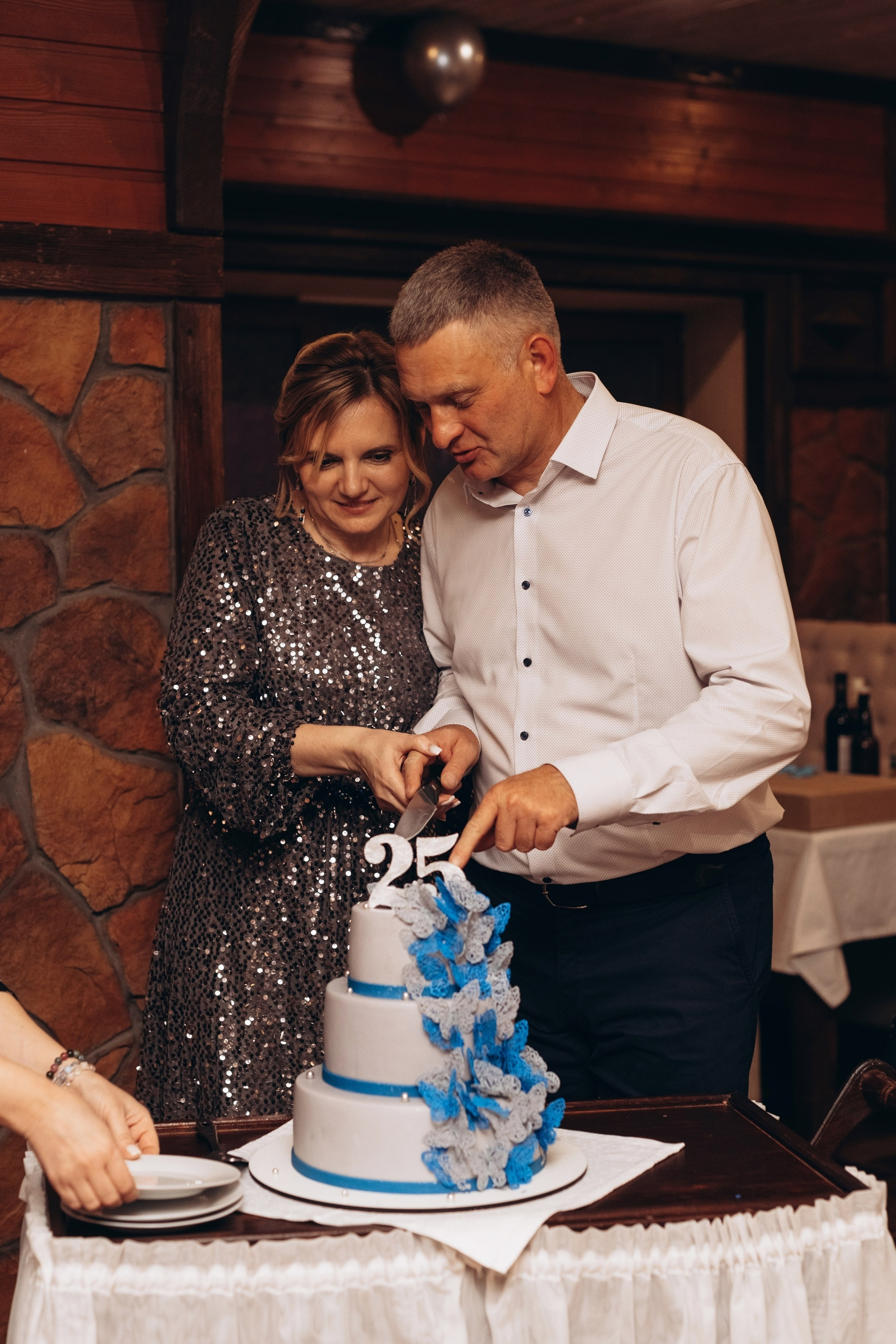 Инна и Дмитрий серебряная свадьба. Фотограф Людмила Оюн