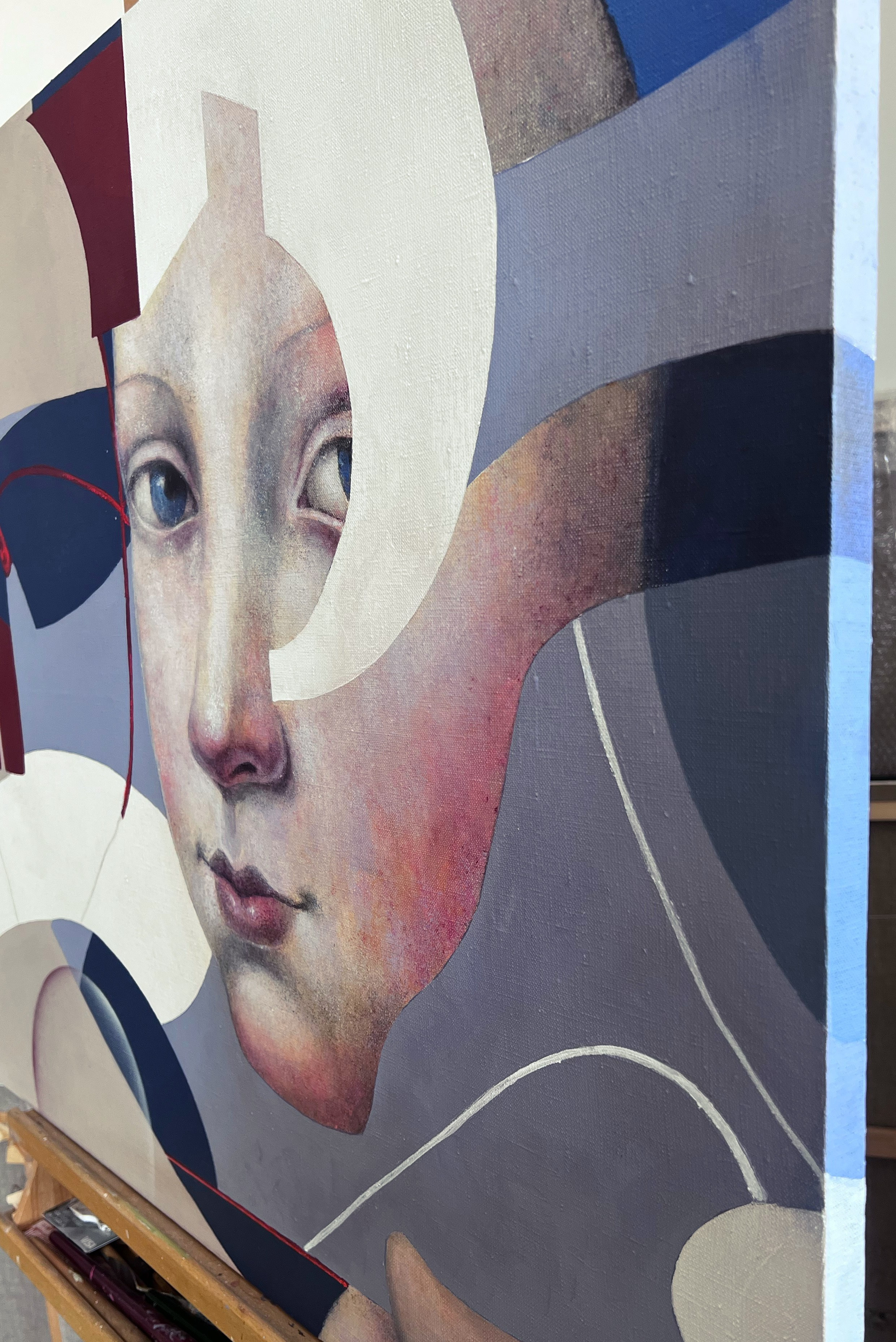 Маленький принц. Художник-абстракционист Ольга Рикун. Москва