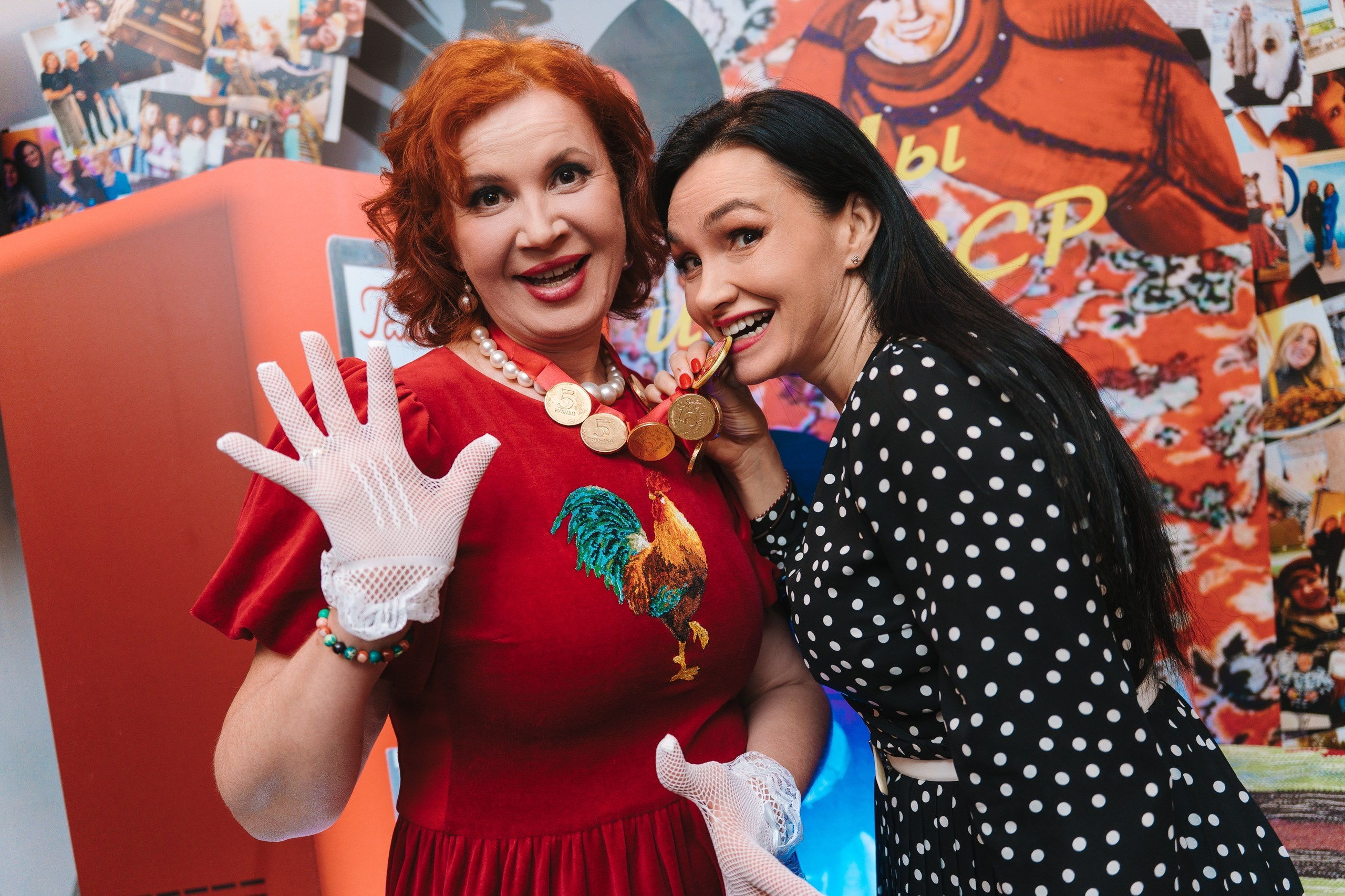 Юбилей в стиле СССР в ресторане «Маяковский» — репортажная фотосъёмка мероприятия в Уфе