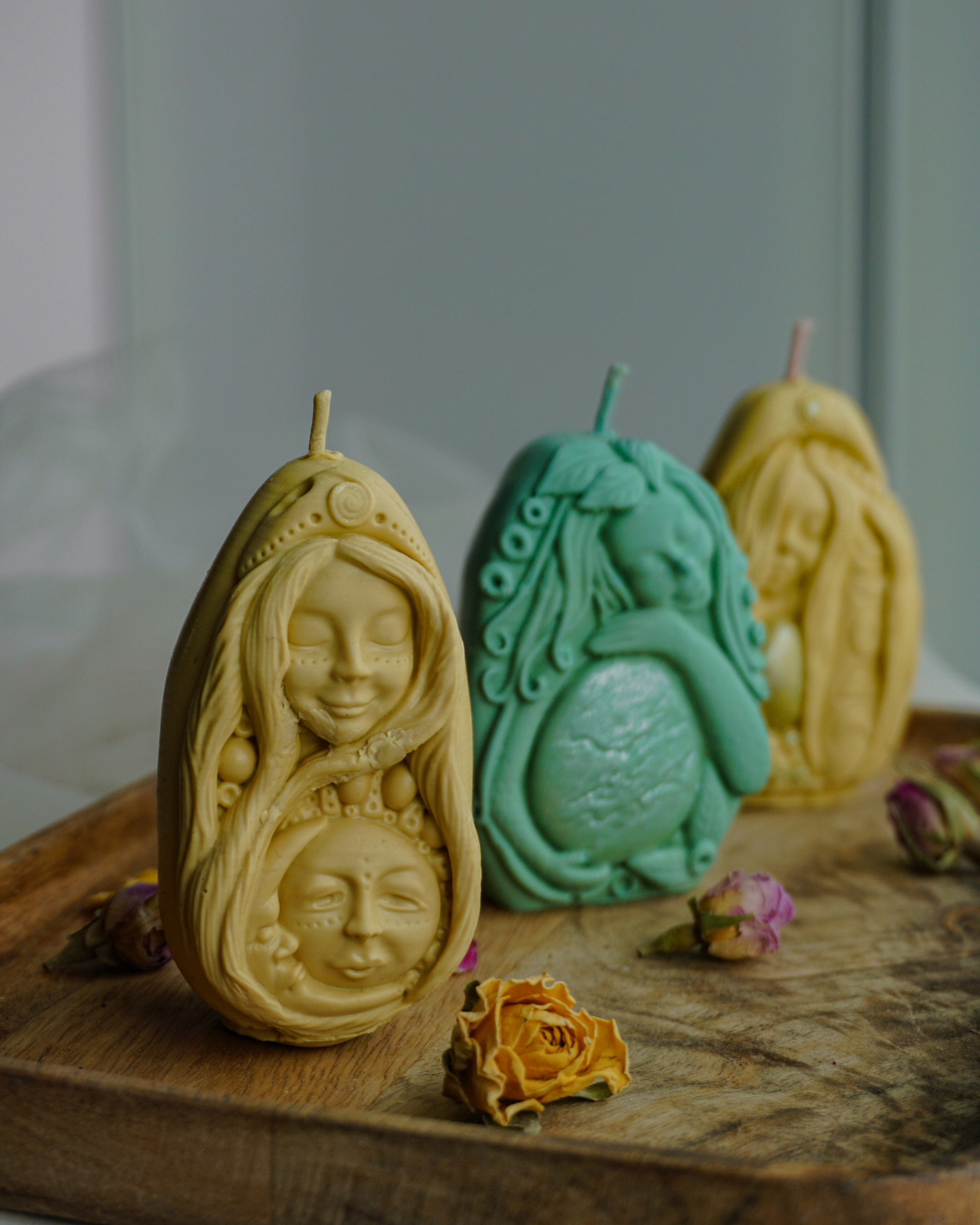 Свечи ручной работы. ФОТОГРАФ Любовь Скок. Москва