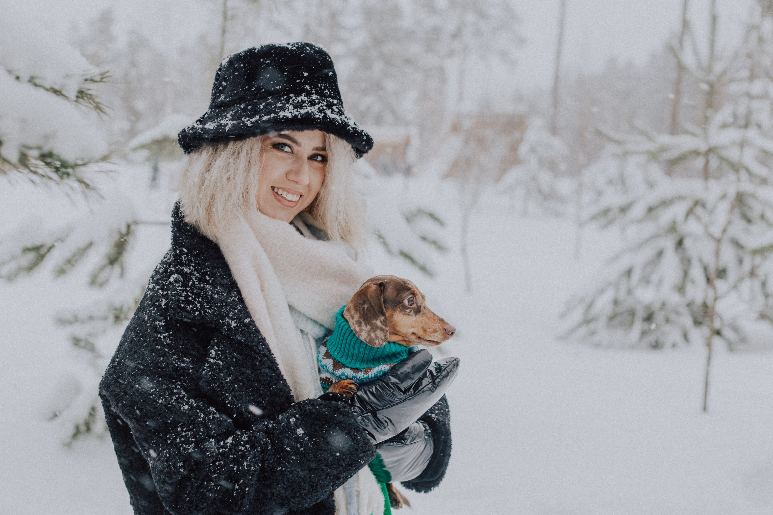 Winter. «A pet». Фотограф Москва / Балашиха
