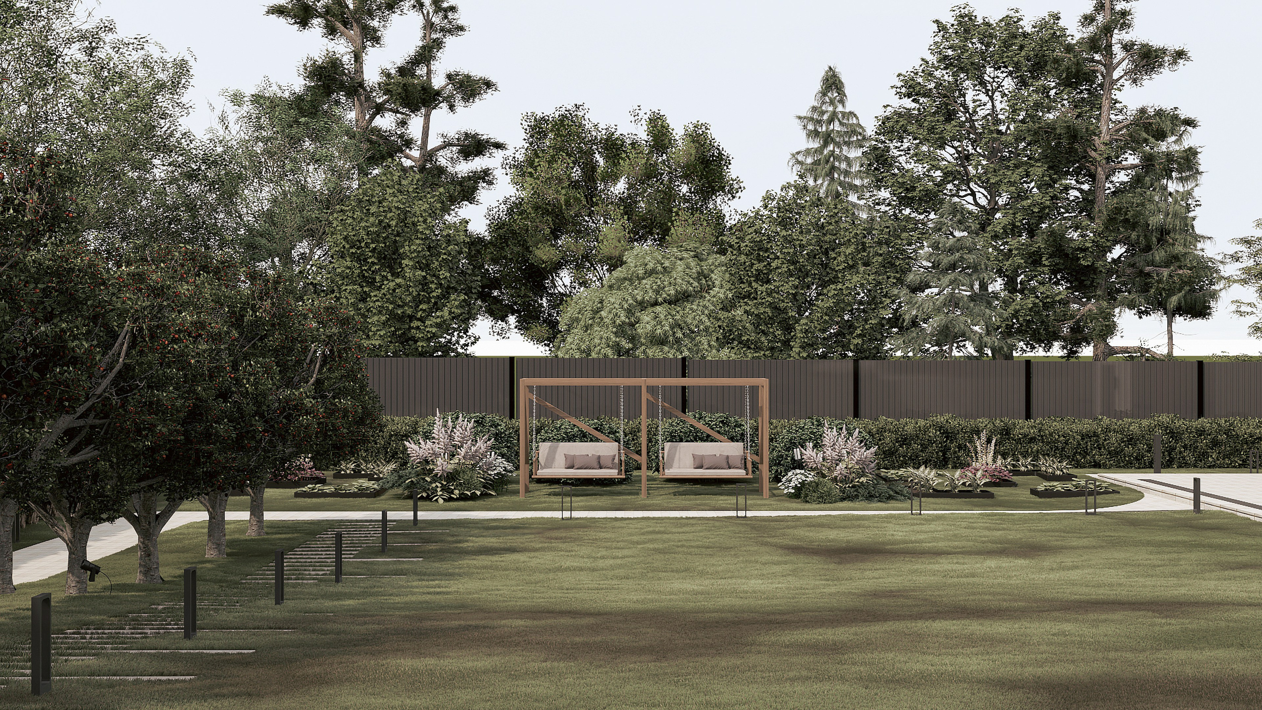 Ландшафтный дизайн. Студия архитектуры и дизайна AR.CHITECT.OR