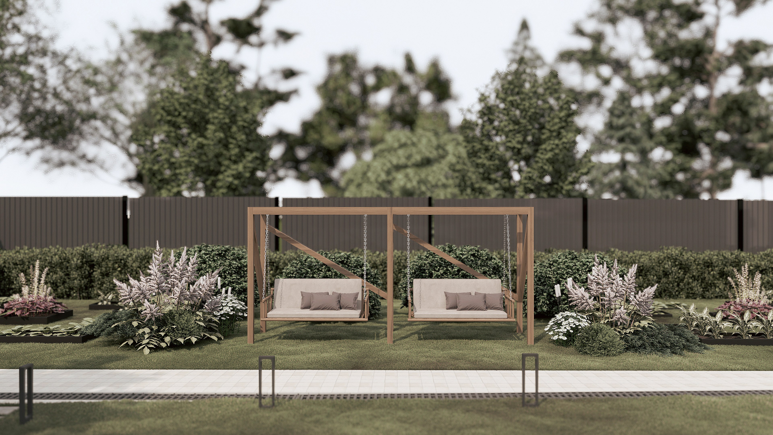 Ландшафтный дизайн. Студия архитектуры и дизайна AR.CHITECT.OR