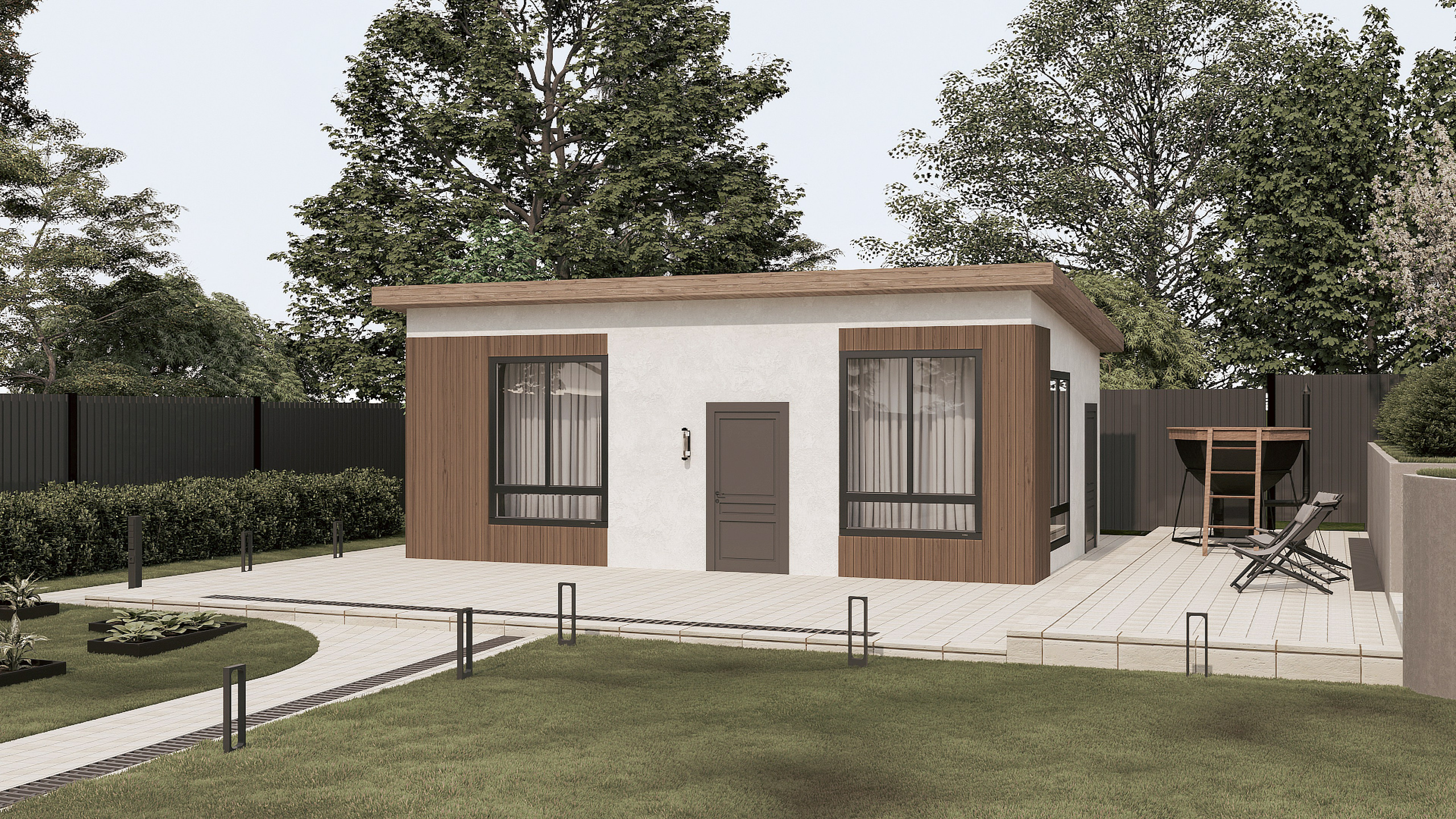 Ландшафтный дизайн. Студия архитектуры и дизайна AR.CHITECT.OR