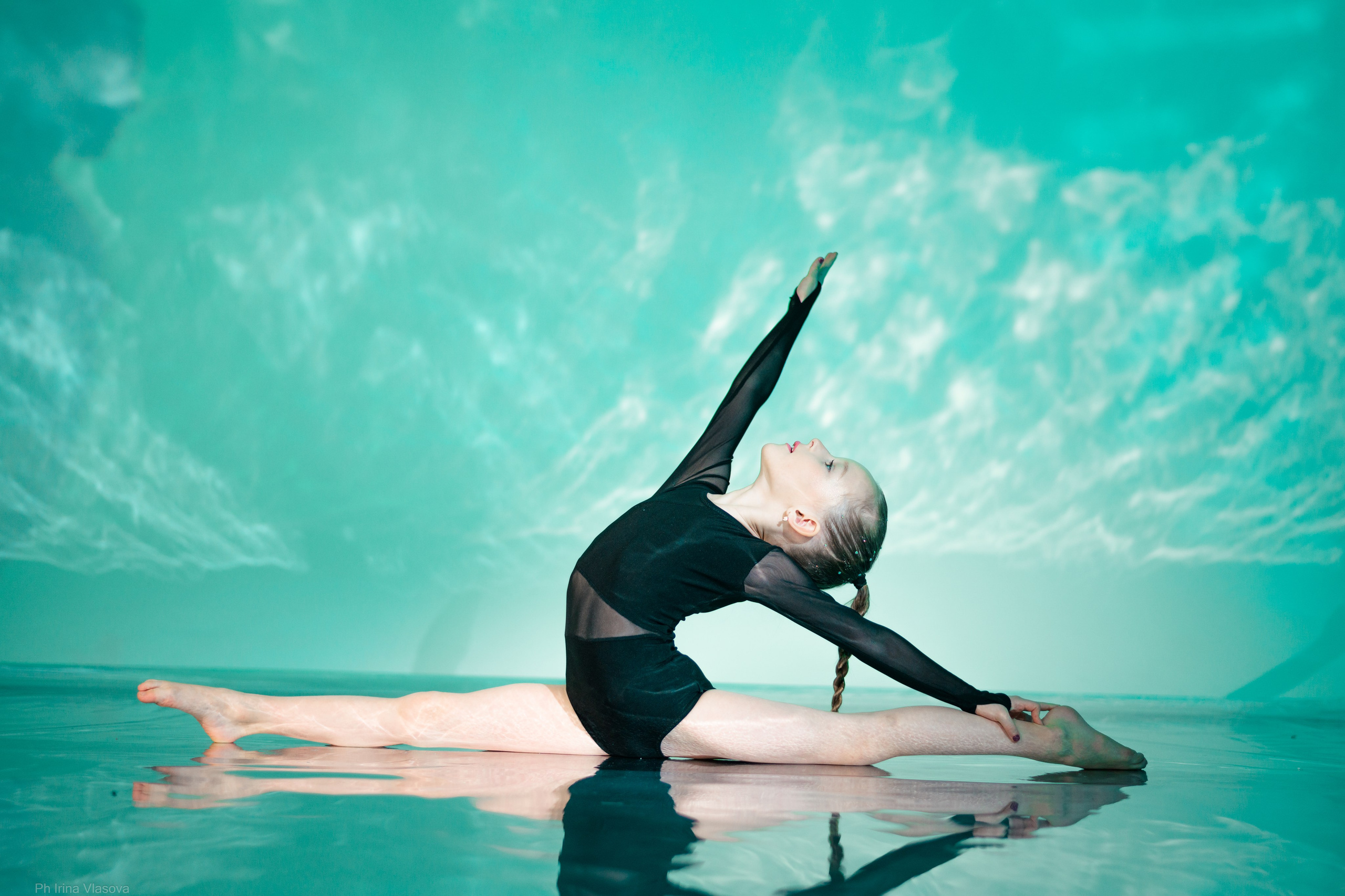 фотосессия с цветным светом